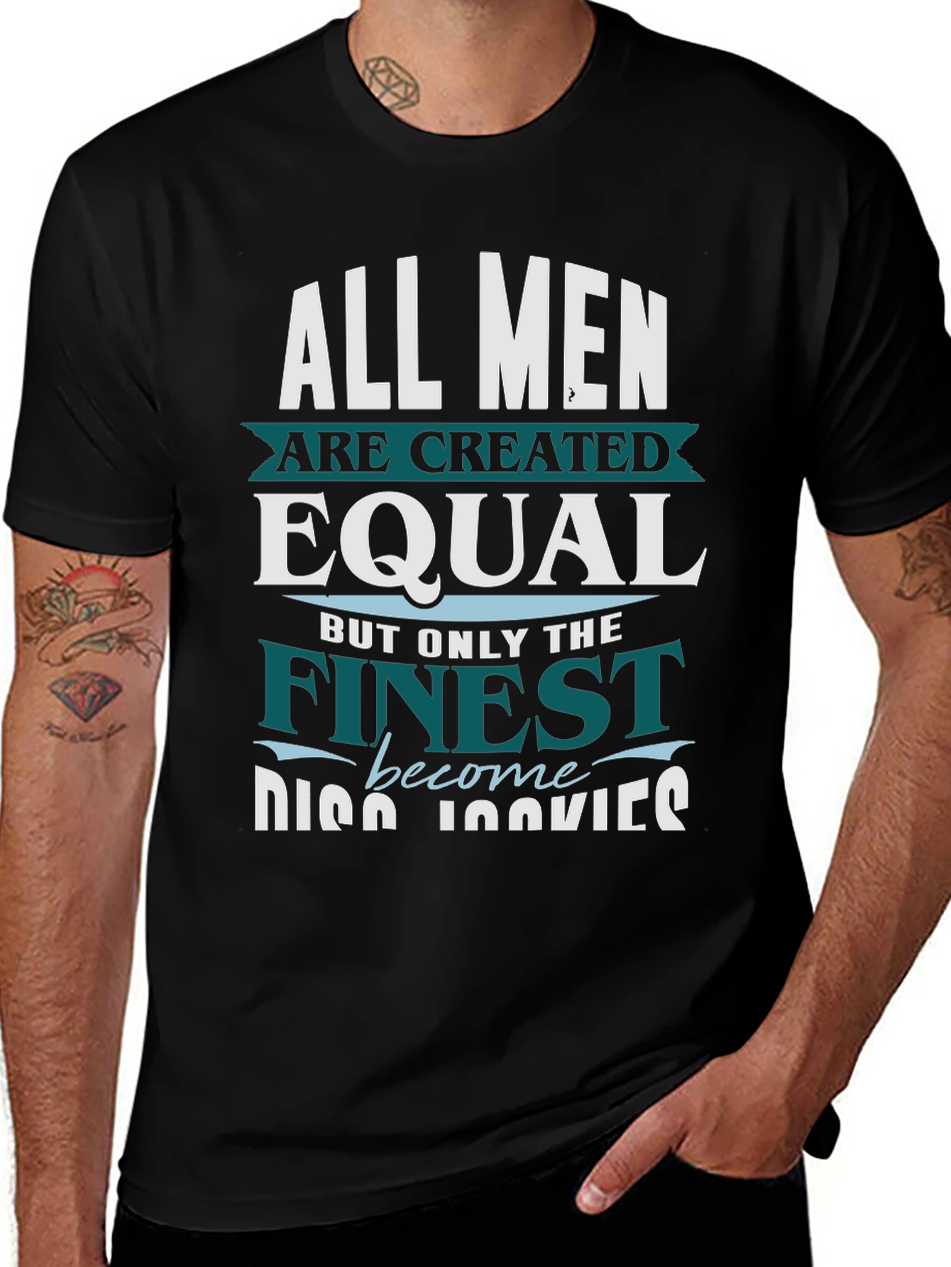 Finest Cooks T-Shirt - All Men are Created Equal