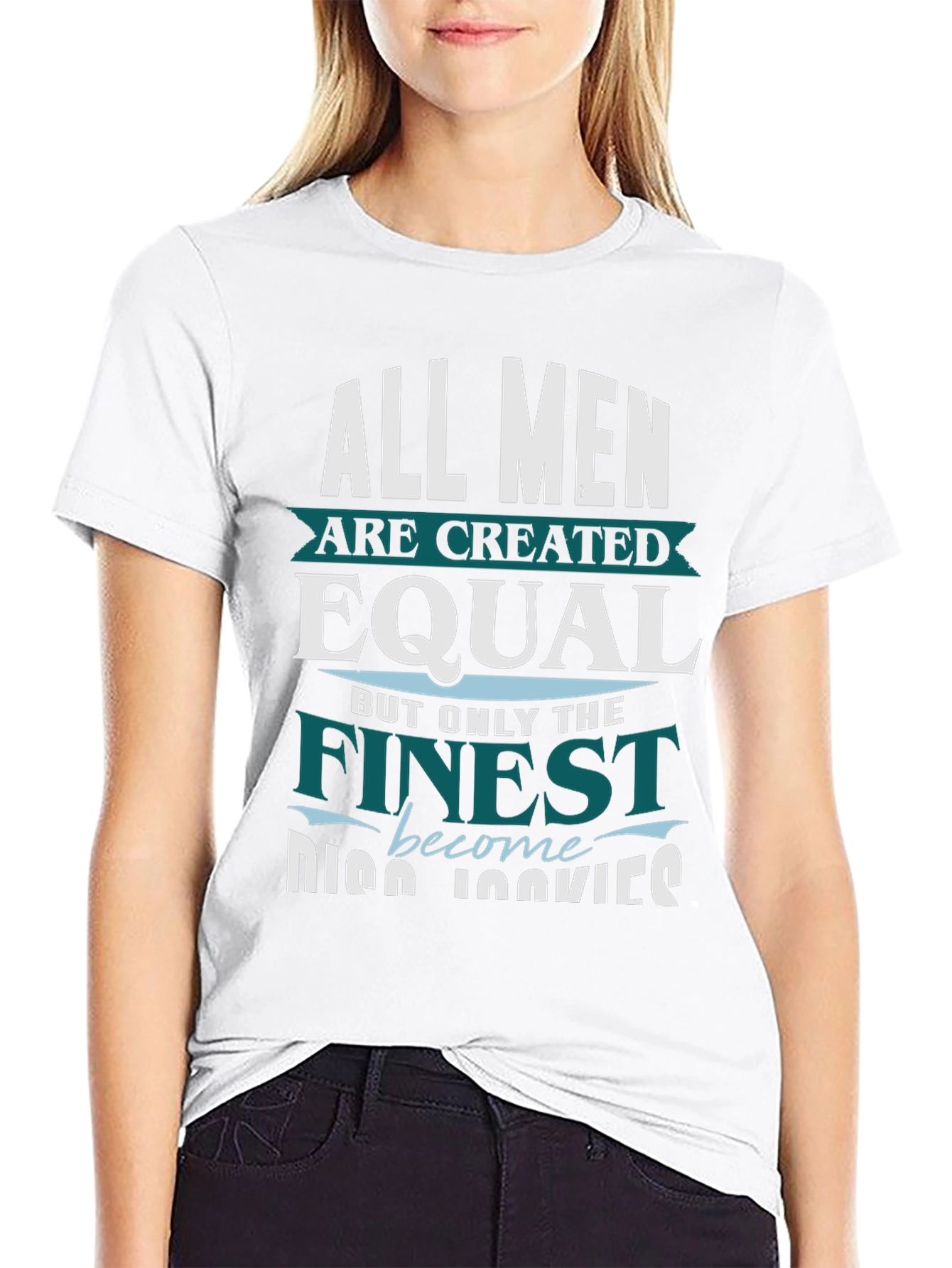 Finest Cooks T-Shirt - All Men are Created Equal