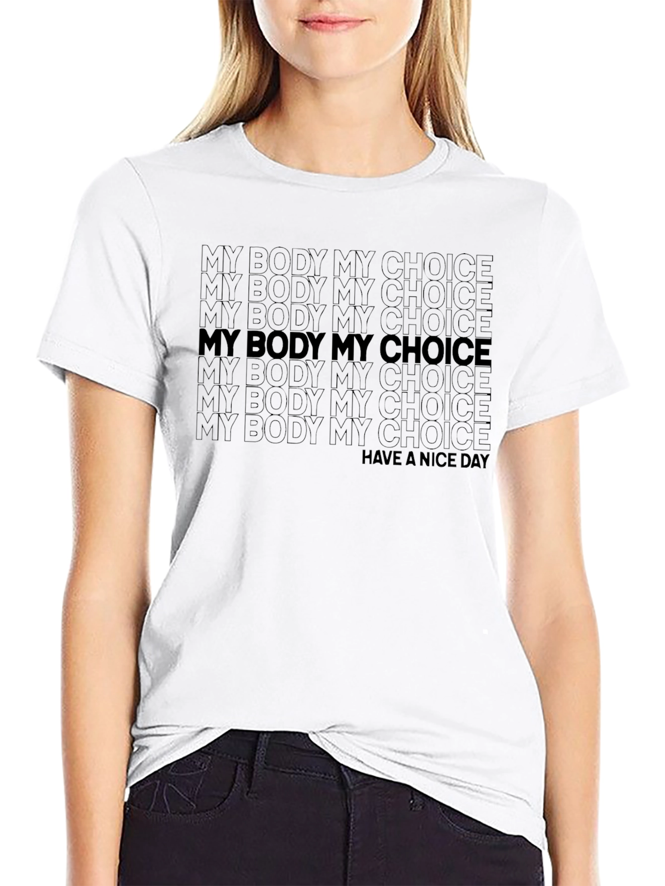 My Body My Choice Graphic Tee - Pro-Choice T-Shirt