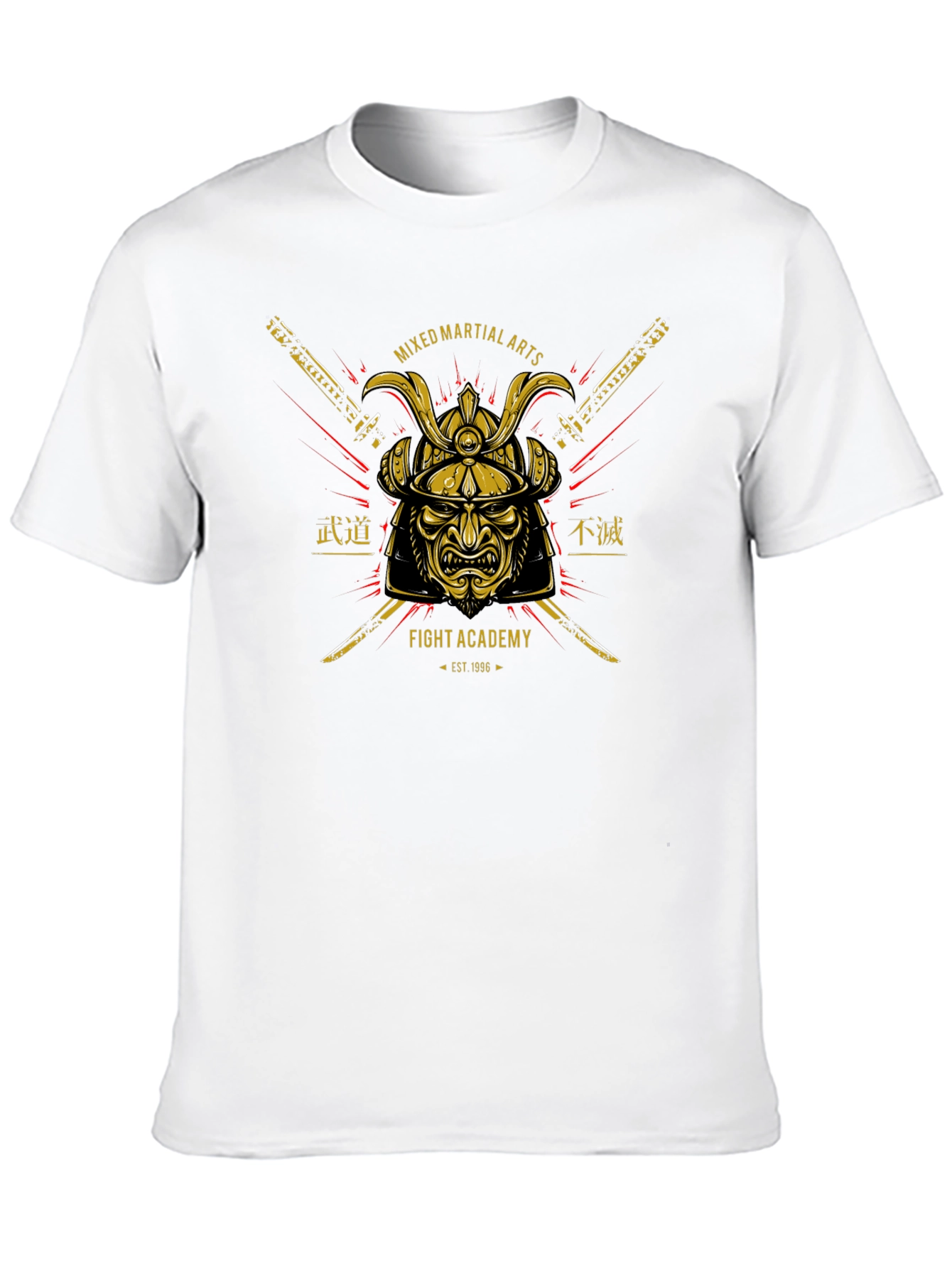 Martial Arts Samurai Graphic T-Shirt