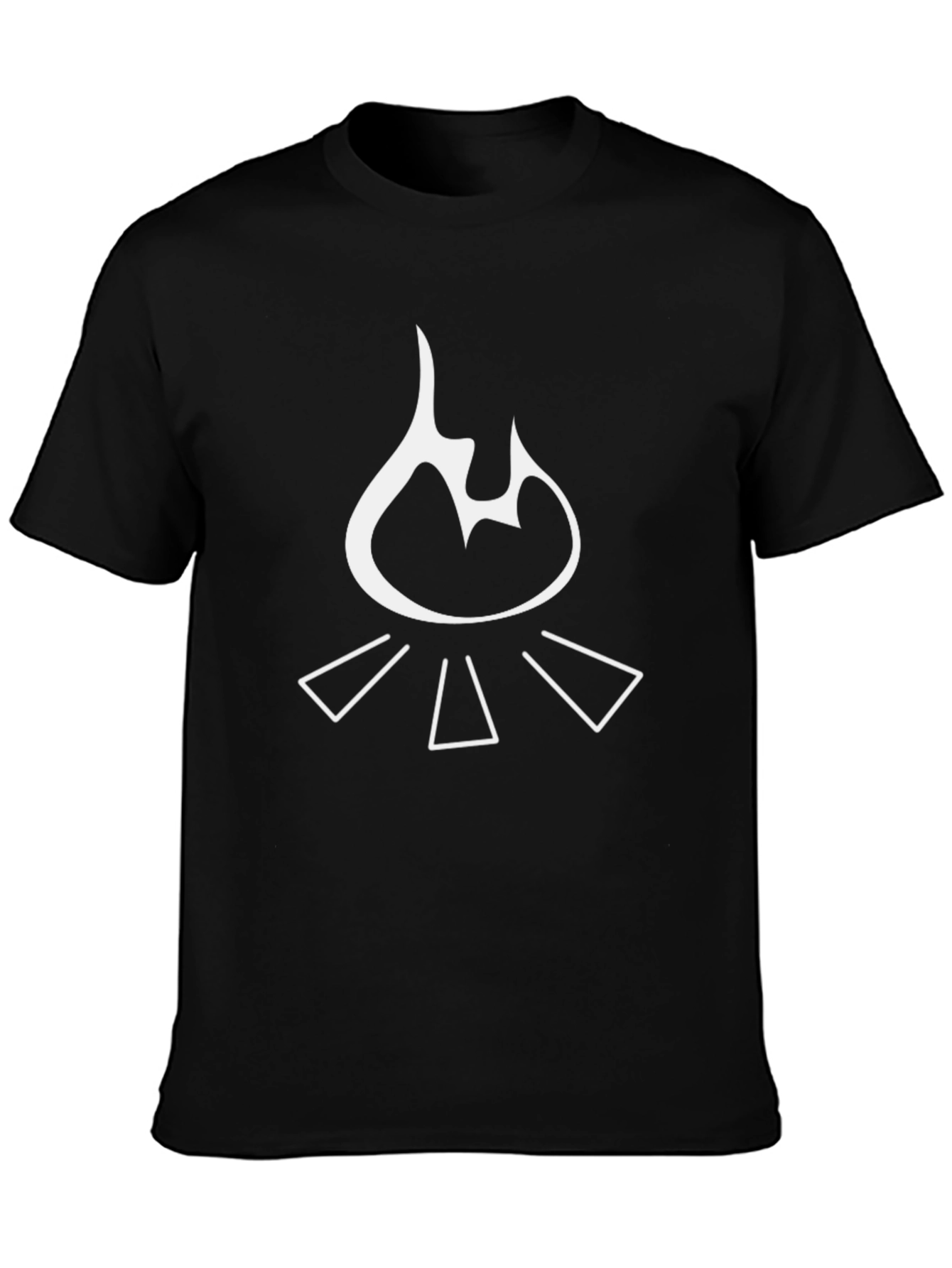 Campfire Graphic Tee - Black