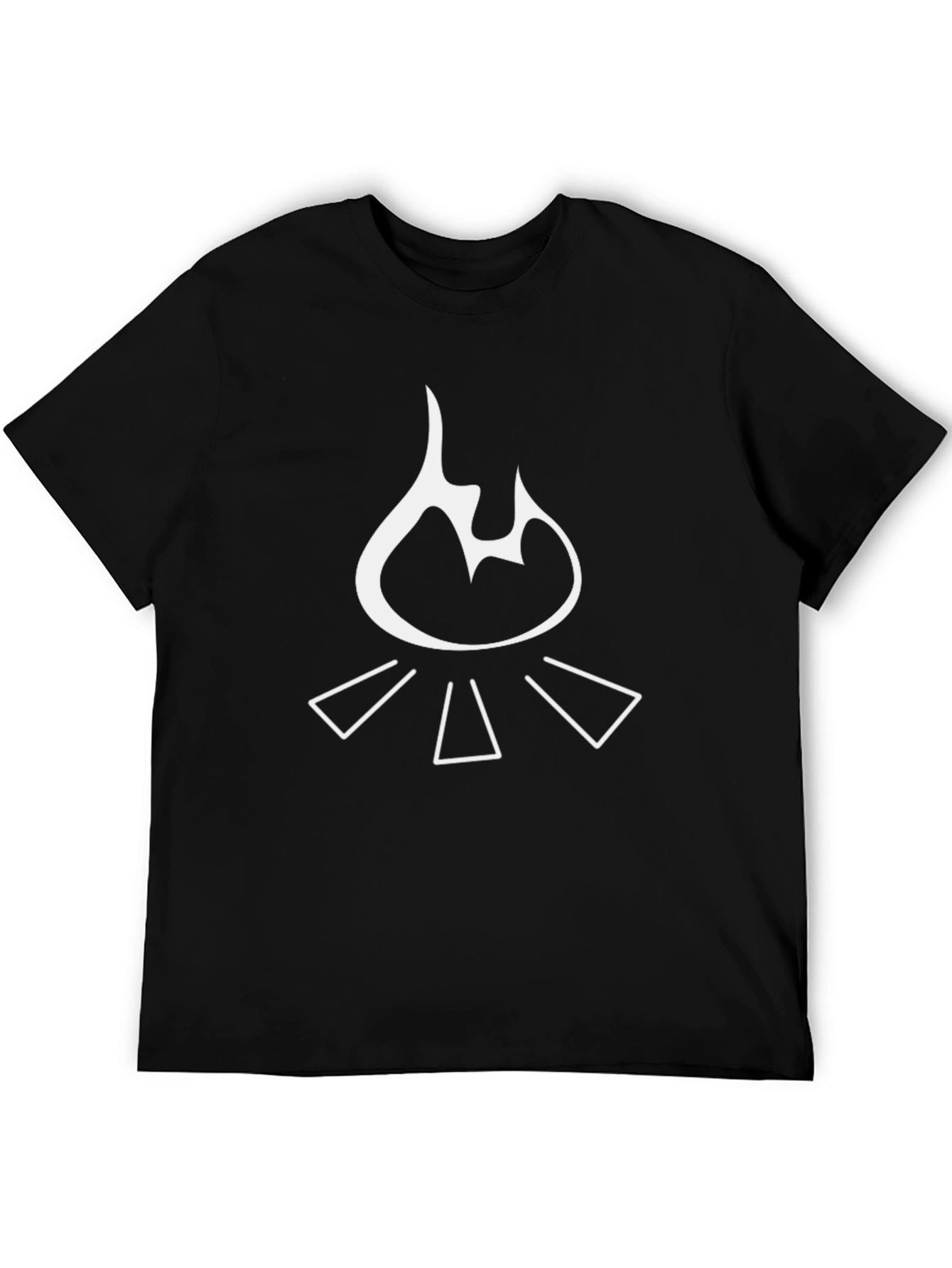 Campfire Graphic Tee - Black