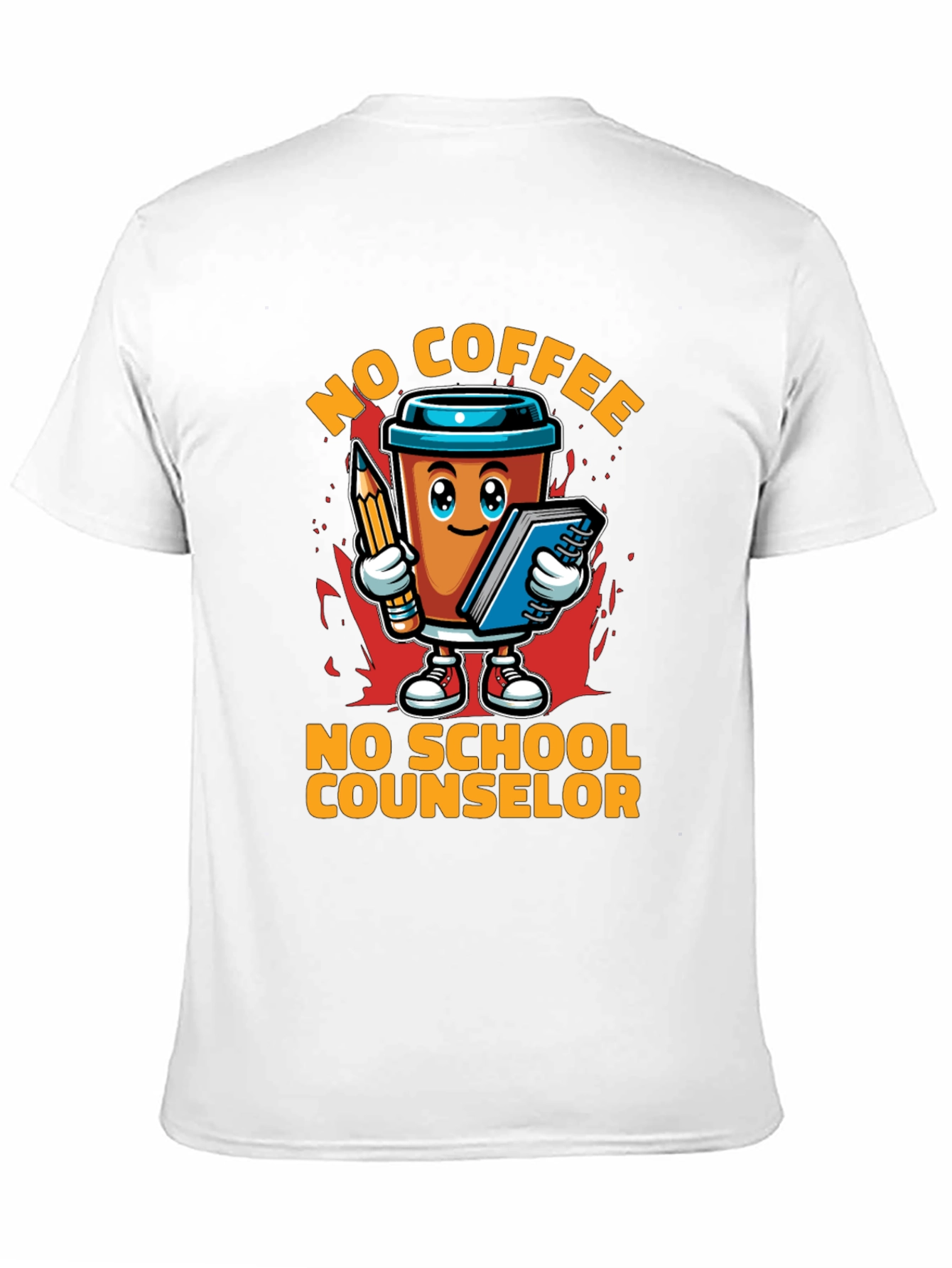 No Coffee No Counselor Tee