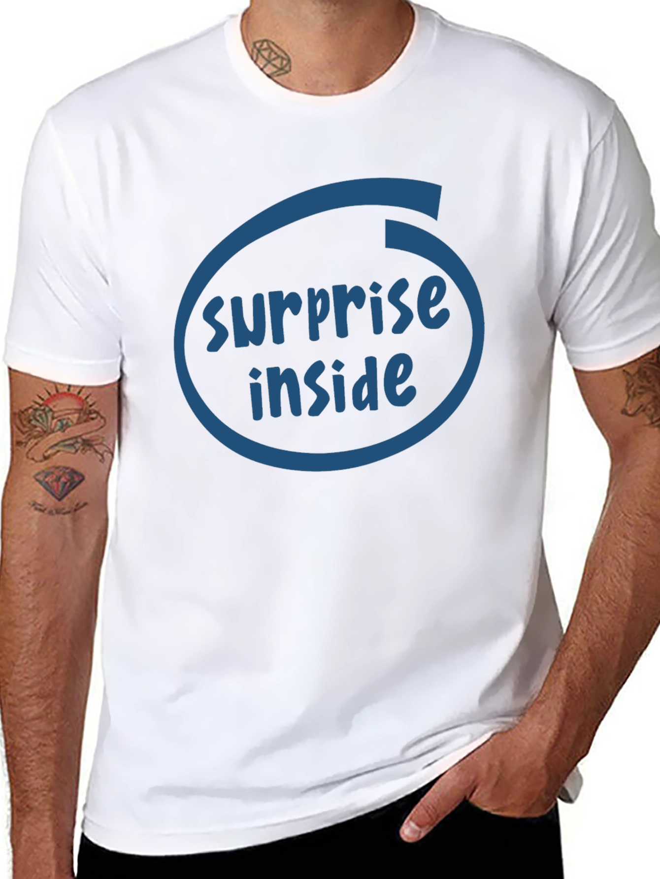 Surprise Inside T-Shirt - Geeky Intel Inspired Design