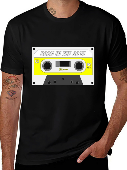 Born in the 90s Cassette Tape Graphic T-Shirt