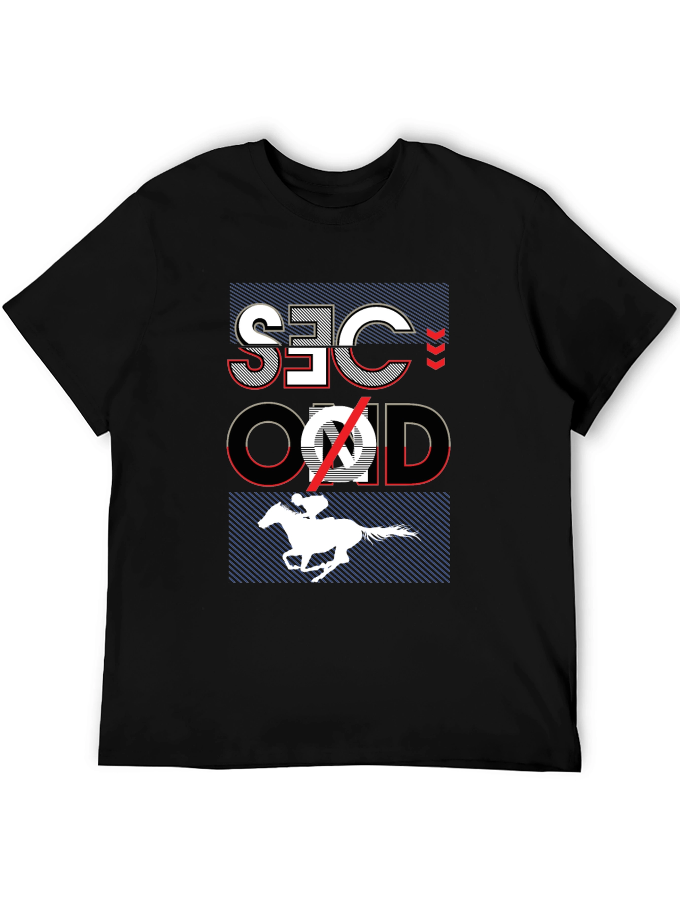 Second To None T-Shirt - Horse Racing