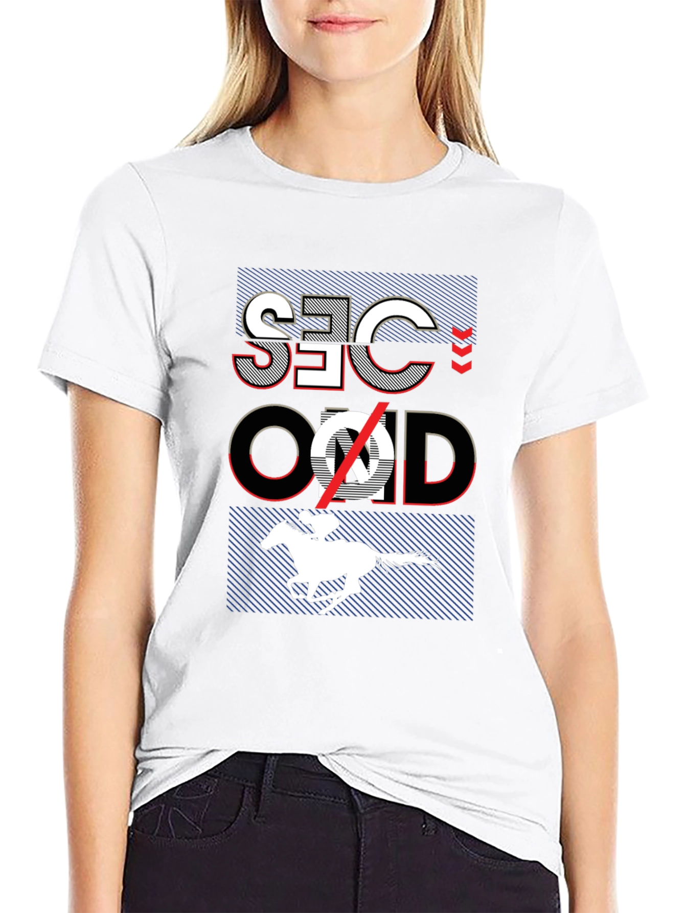 Second To None T-Shirt - Horse Racing
