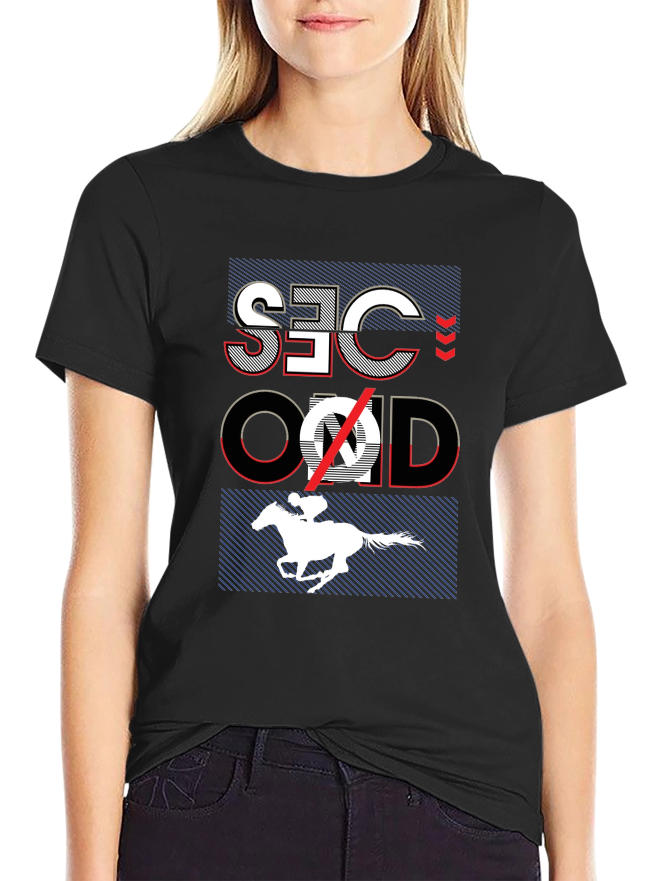 Second To None T-Shirt - Horse Racing