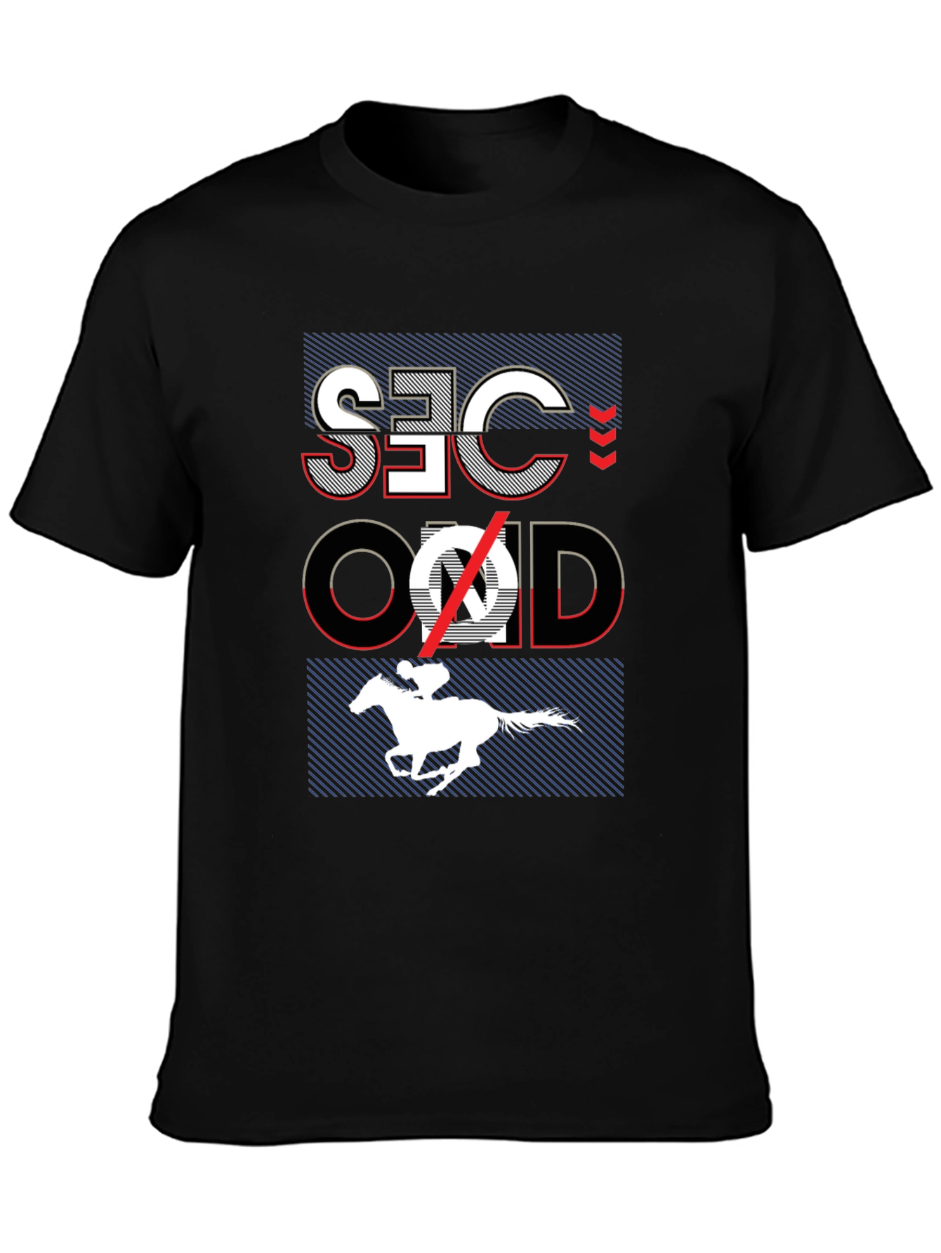 Second To None T-Shirt - Horse Racing