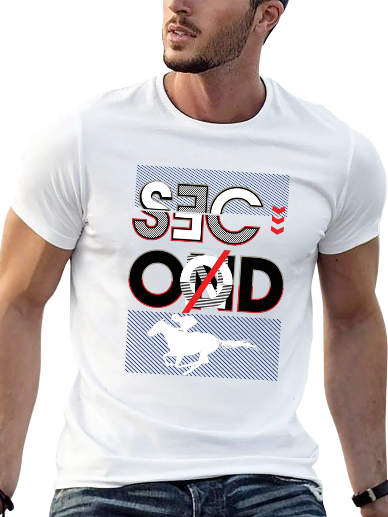 Second To None T-Shirt - Horse Racing