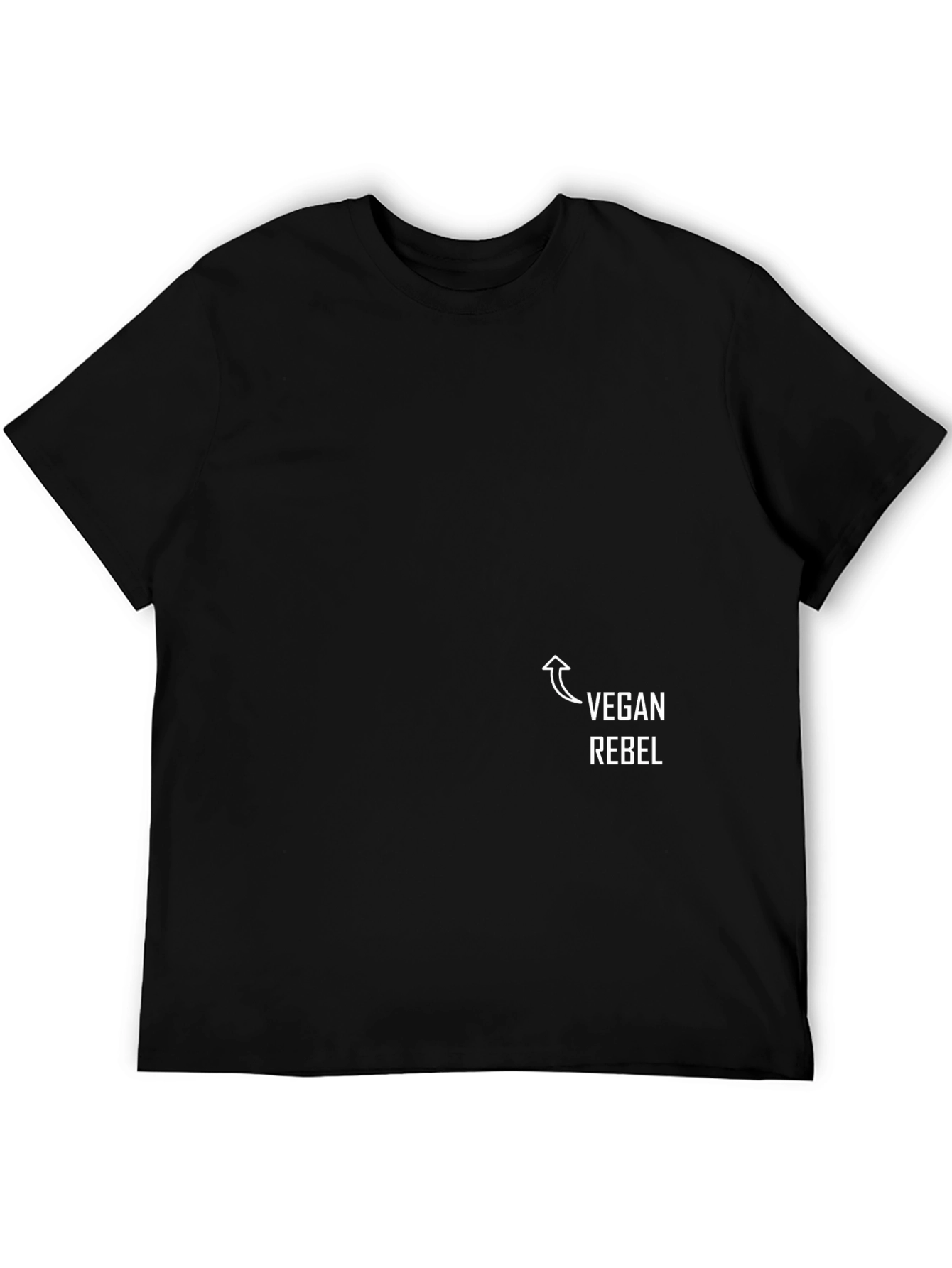 Vegan Rebel Graphic Tee - Stylish Statement T-Shirt
