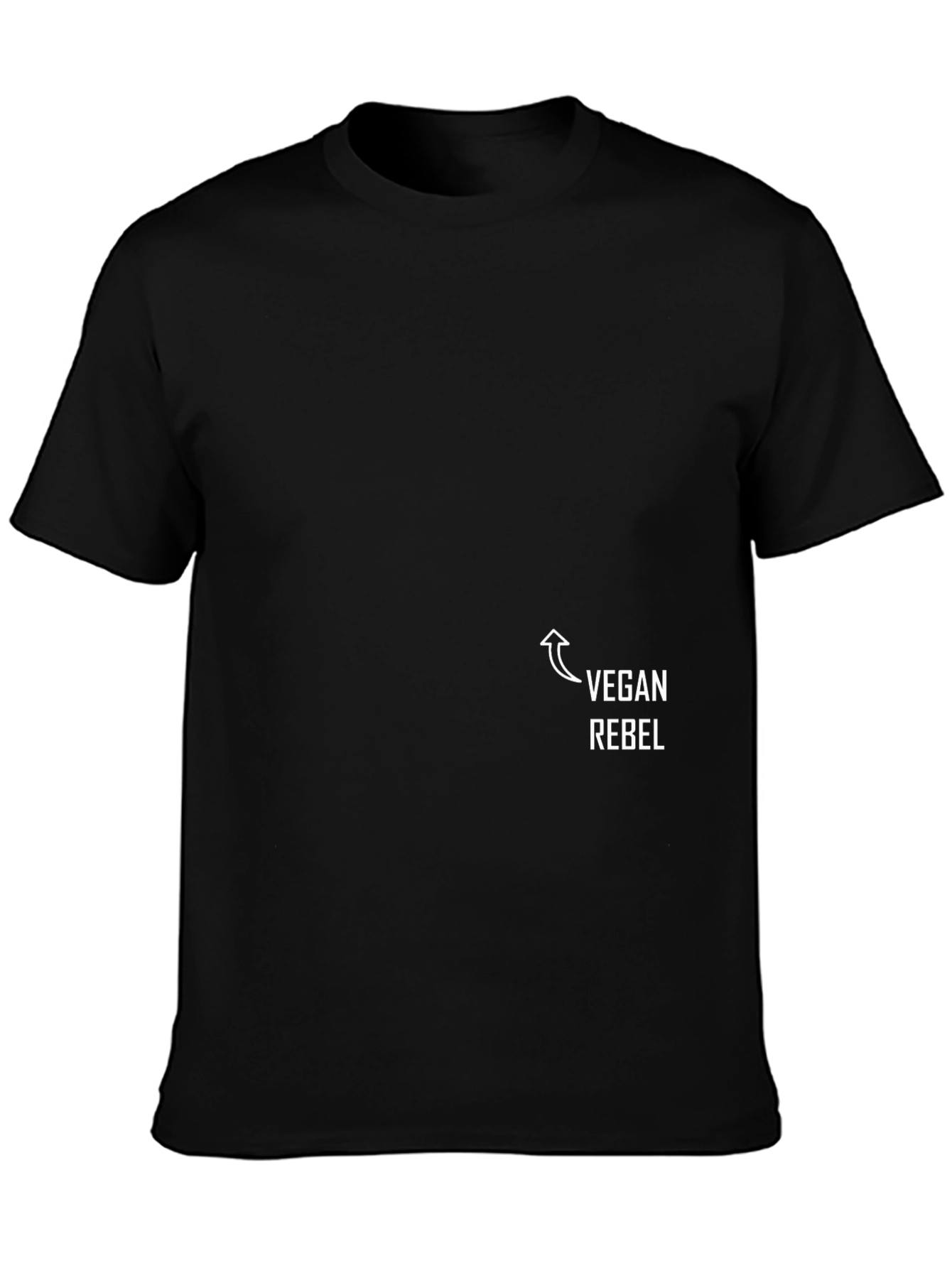 Vegan Rebel Graphic Tee - Stylish Statement T-Shirt