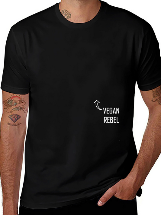 Vegan Rebel Graphic Tee - Stylish Statement T-Shirt