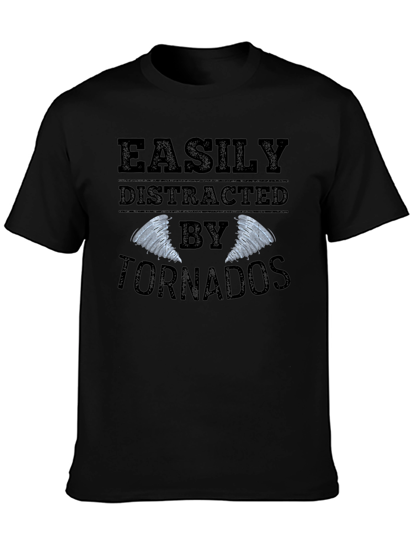Easily Distracted By Tornadoes Graphic Tee
