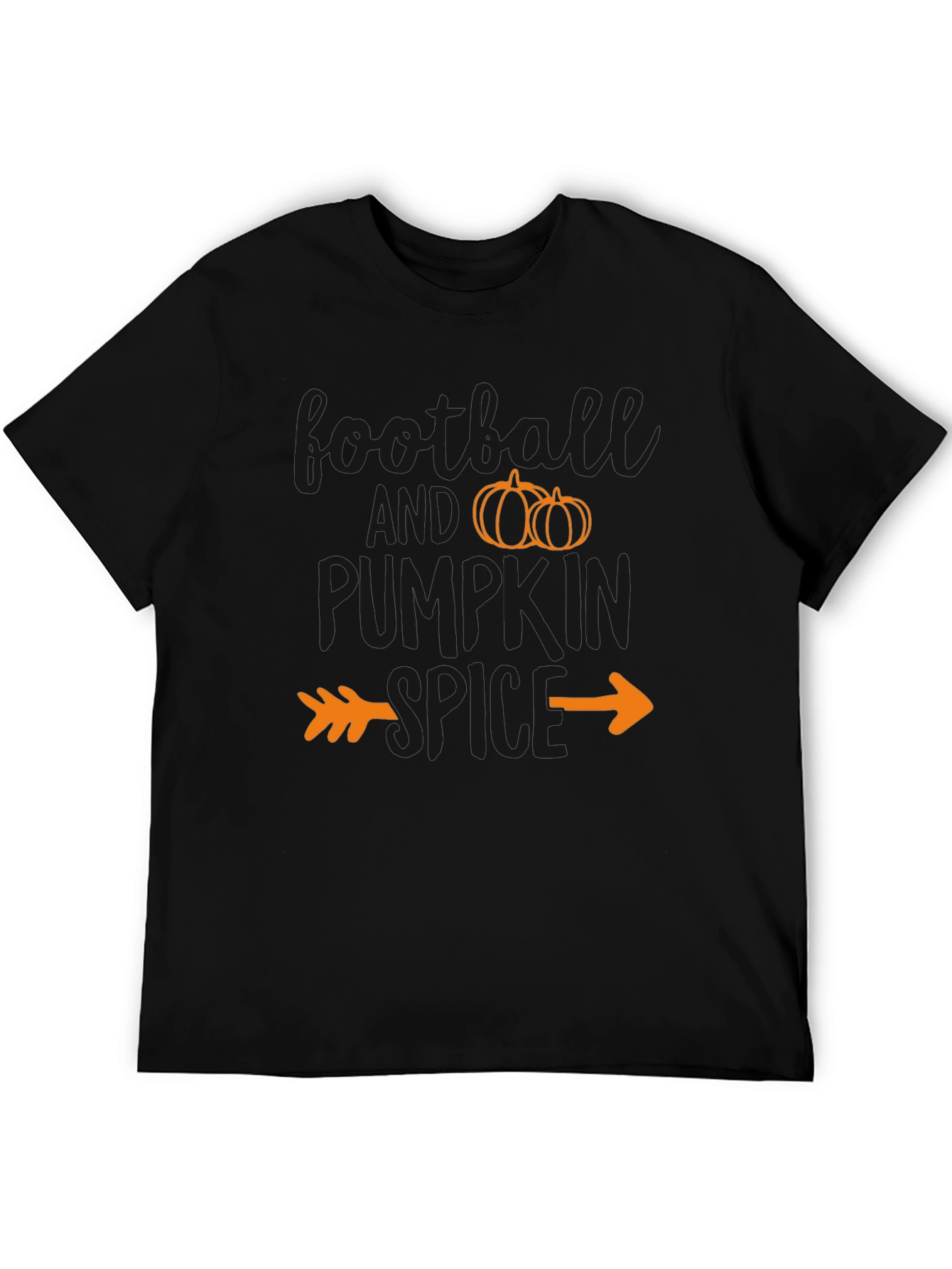 Funny Pumpkin Inside Arrow T-Shirt