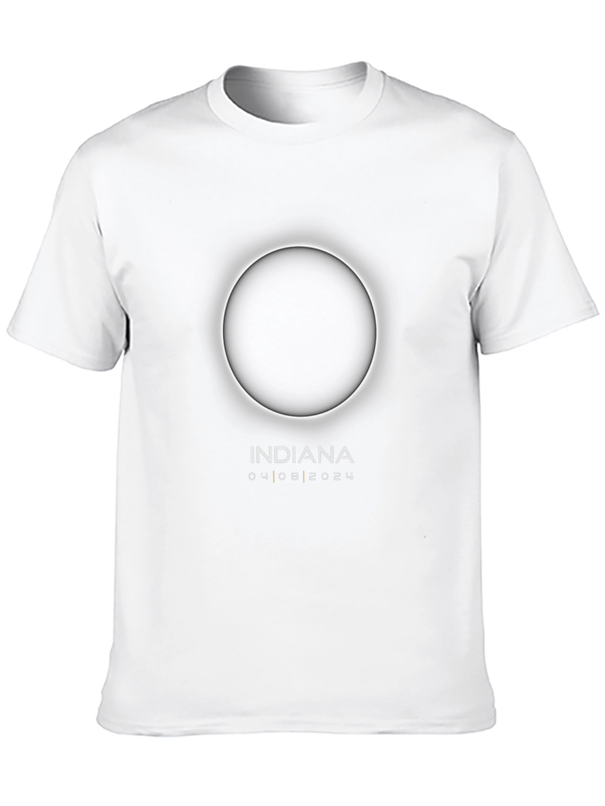 Indiana Total Solar Eclipse 2024 Souvenir T-Shirt