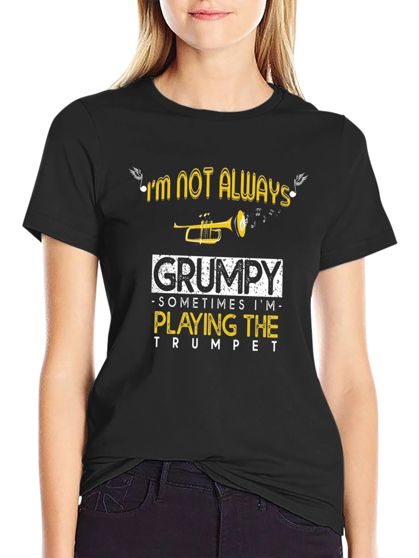 Grumpy Trumpet Player T-Shirt