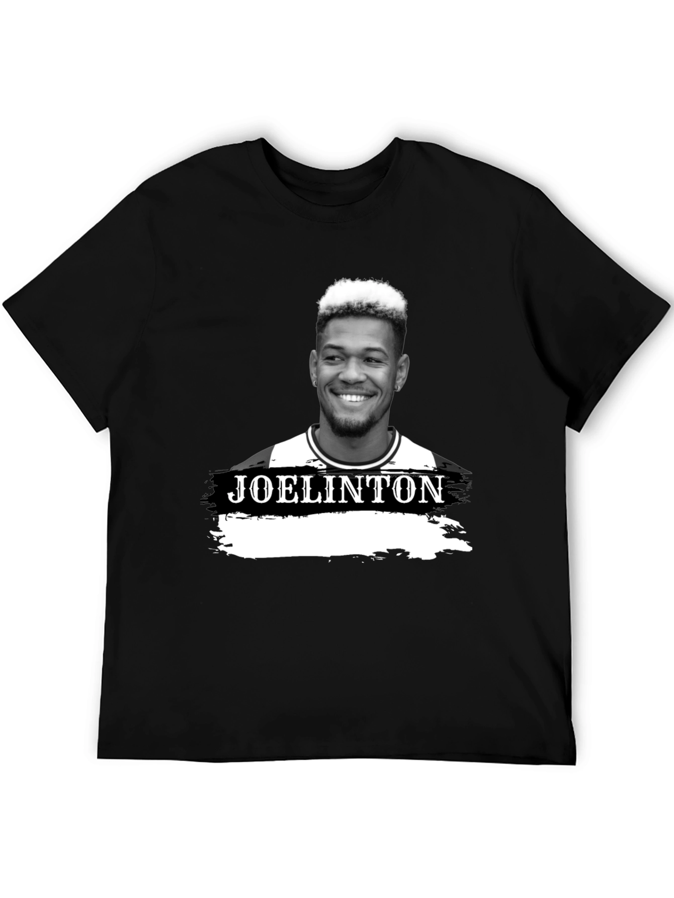 Joelinton T-Shirt - Black Graphic Tee