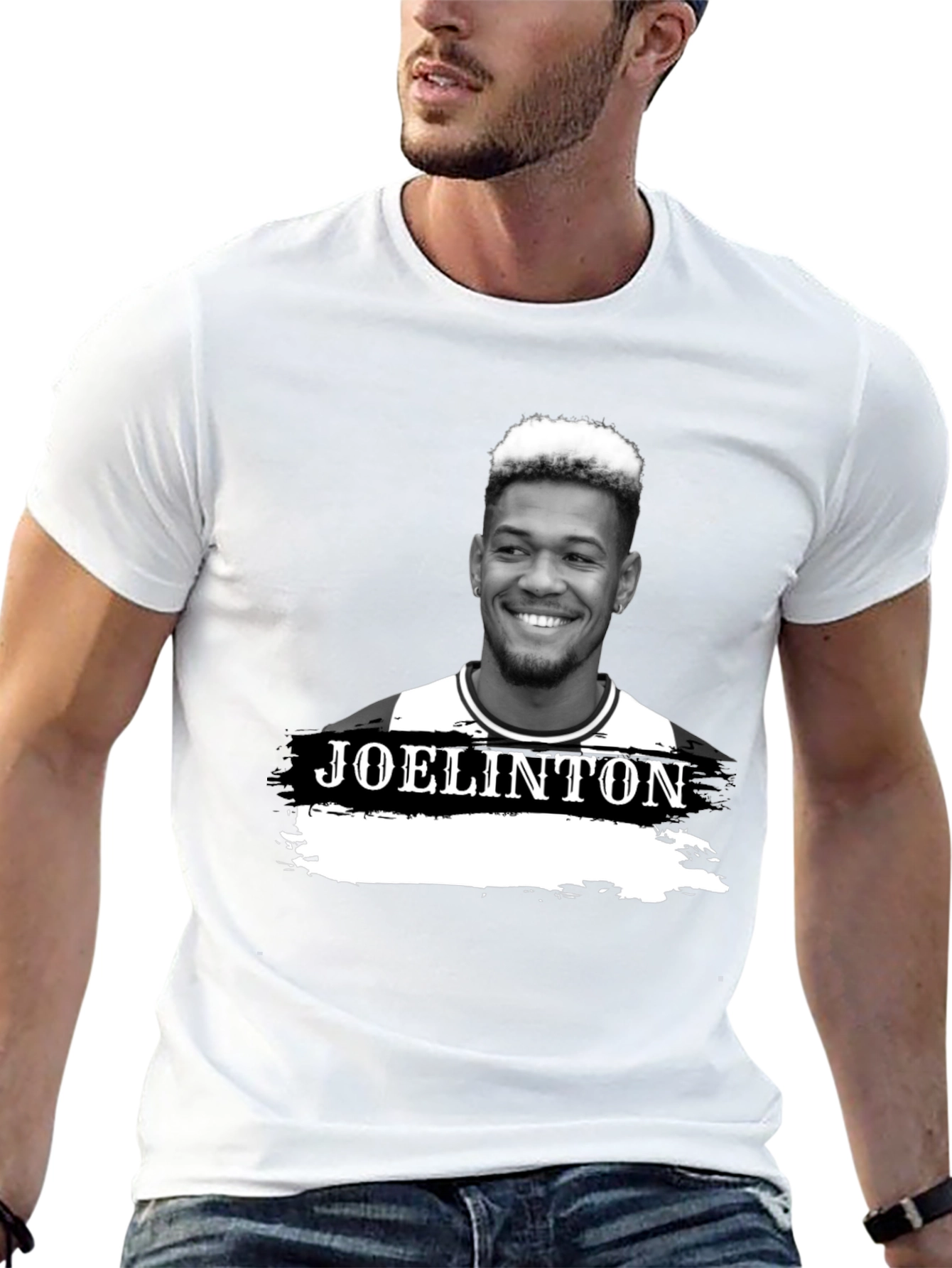 Joelinton T-Shirt - Black Graphic Tee
