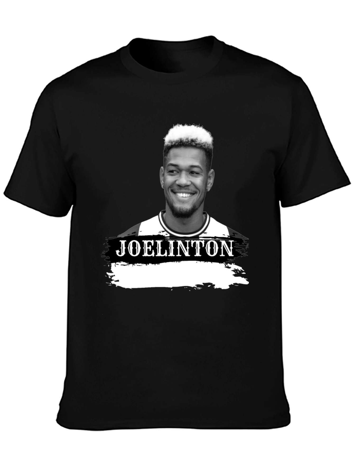 Joelinton T-Shirt - Black Graphic Tee