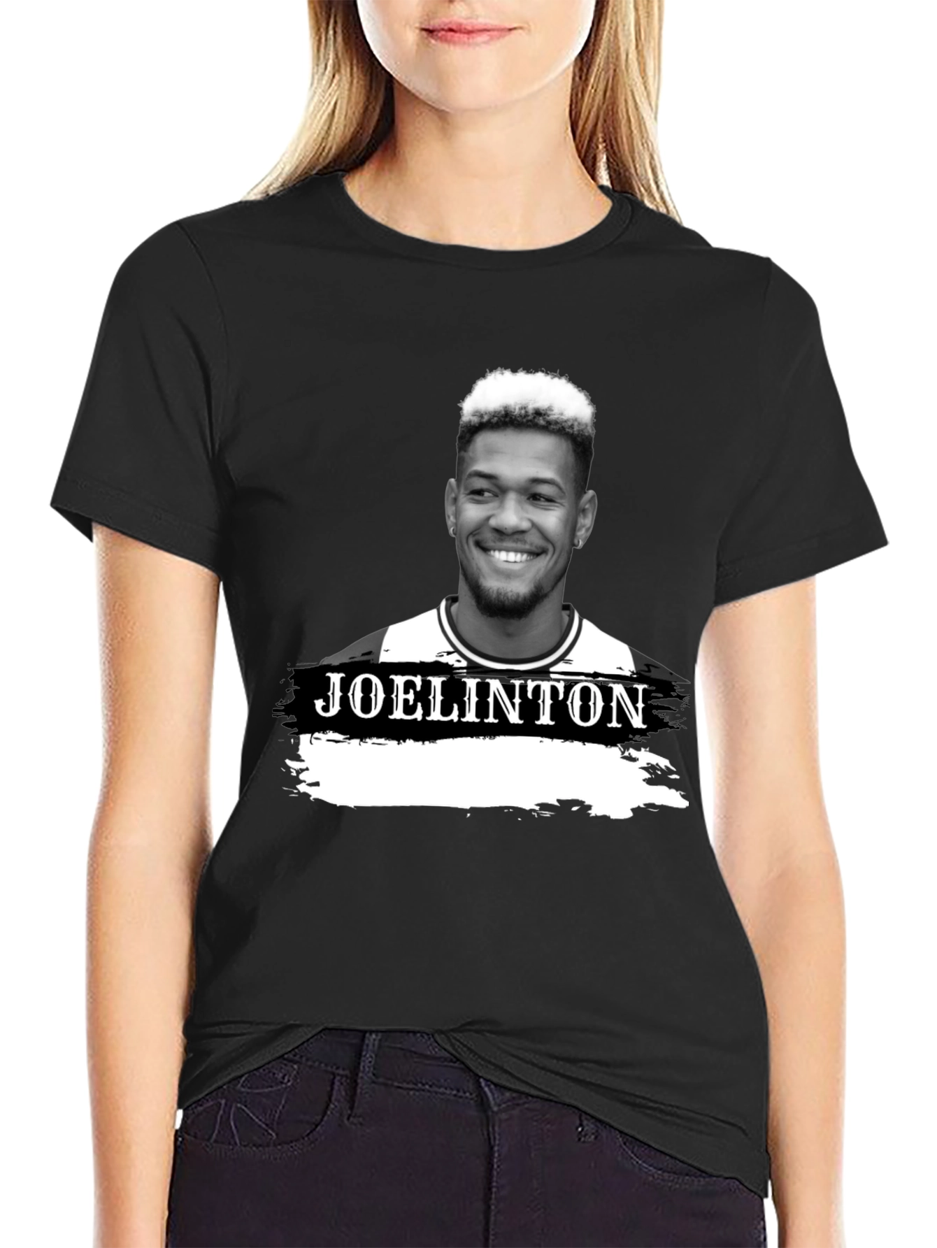 Joelinton T-Shirt - Black Graphic Tee