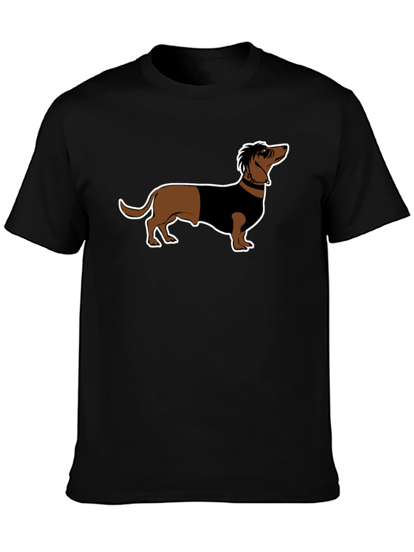 Dachshund Graphic T-Shirt - Cool Dog Design