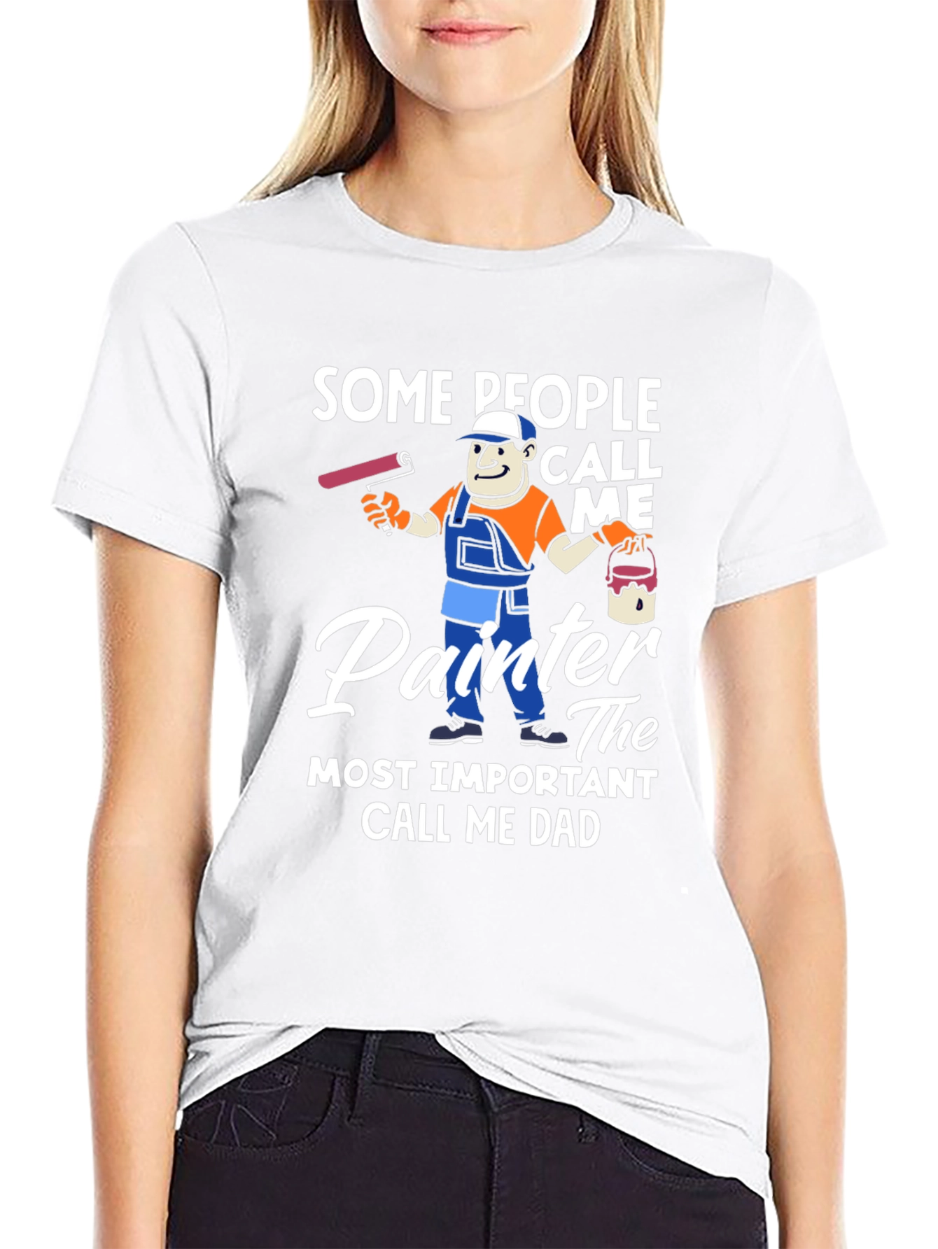 Painter Dad T-Shirt - Funny Fathers Day Gift