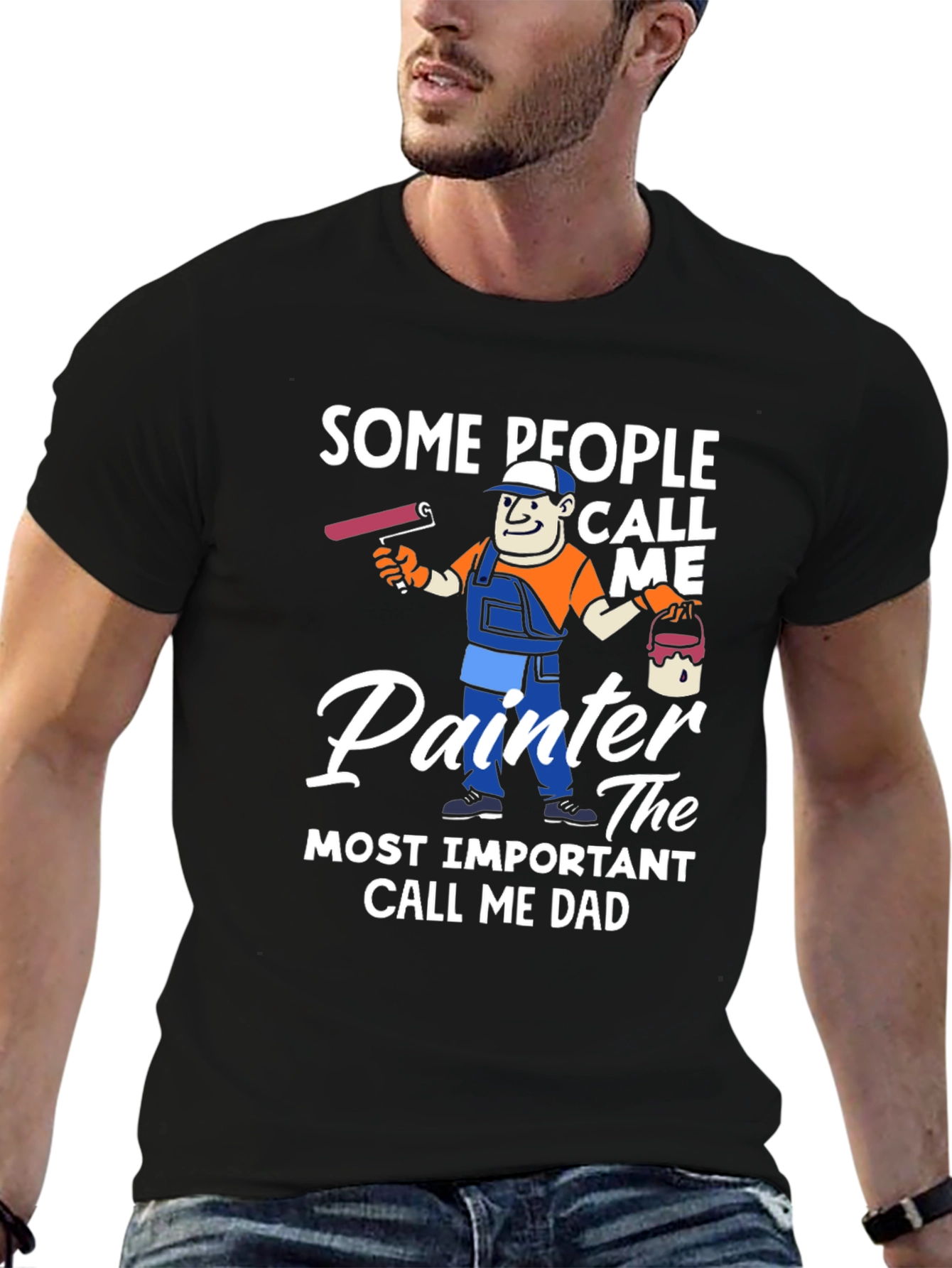 Painter Dad T-Shirt - Funny Fathers Day Gift