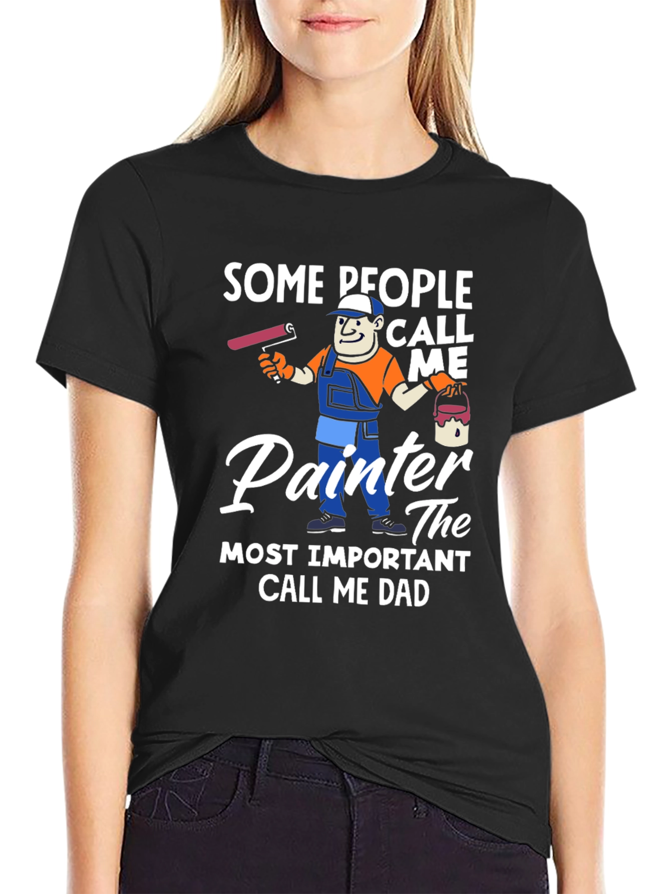 Painter Dad T-Shirt - Funny Fathers Day Gift