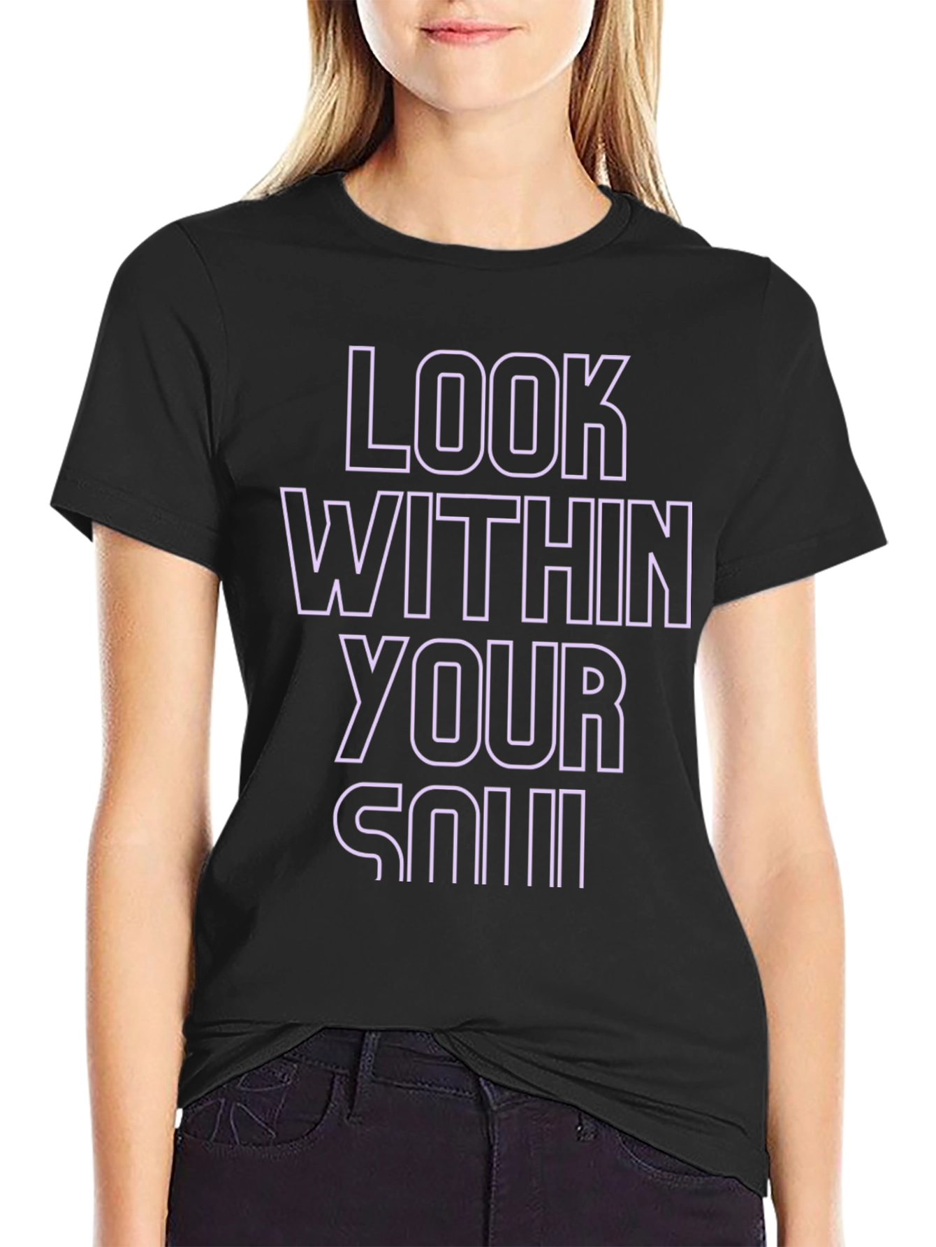 Look Within Your Soul Graphic T-Shirt