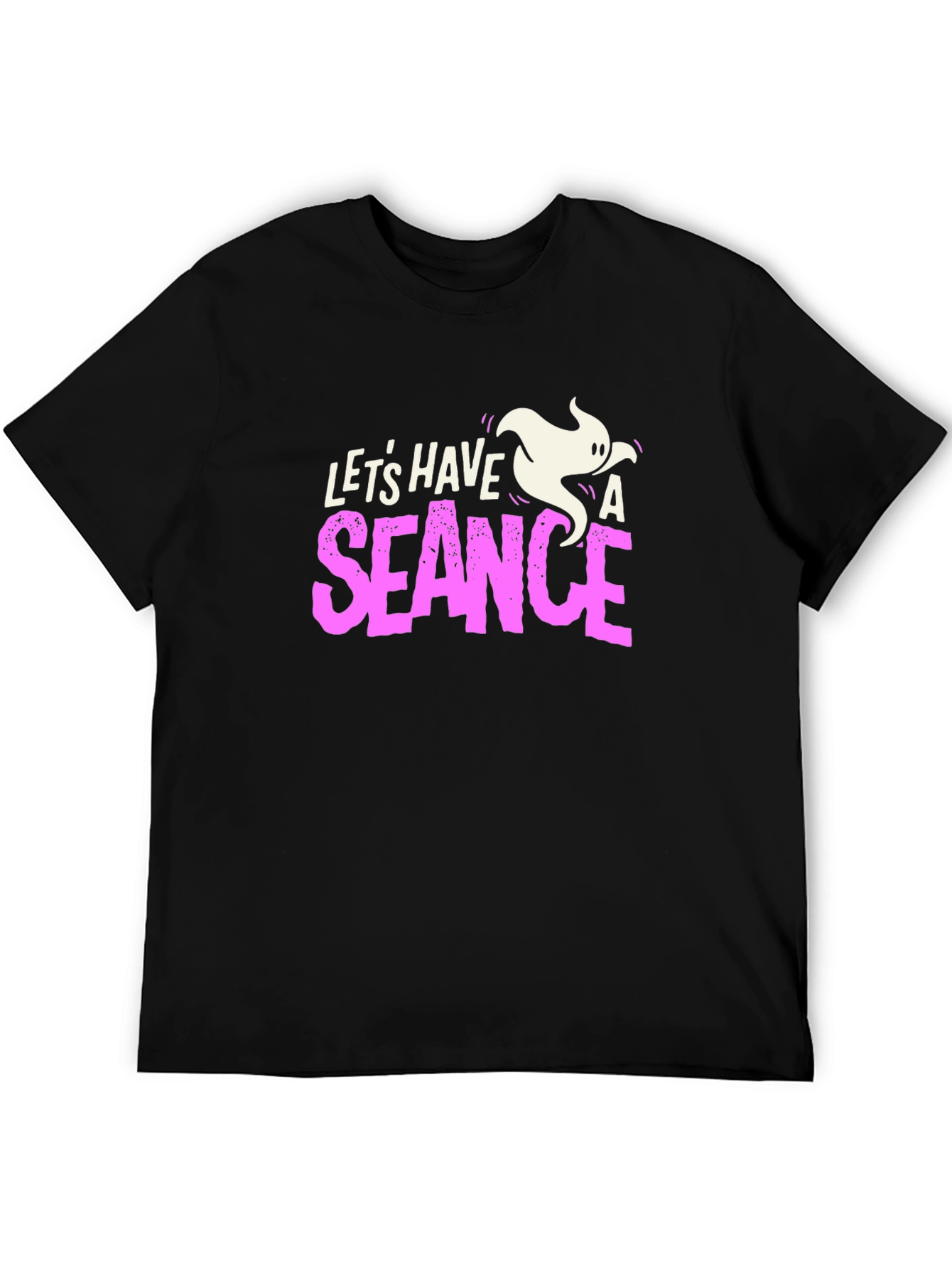 Lets Have a Seance Black Graphic Tee