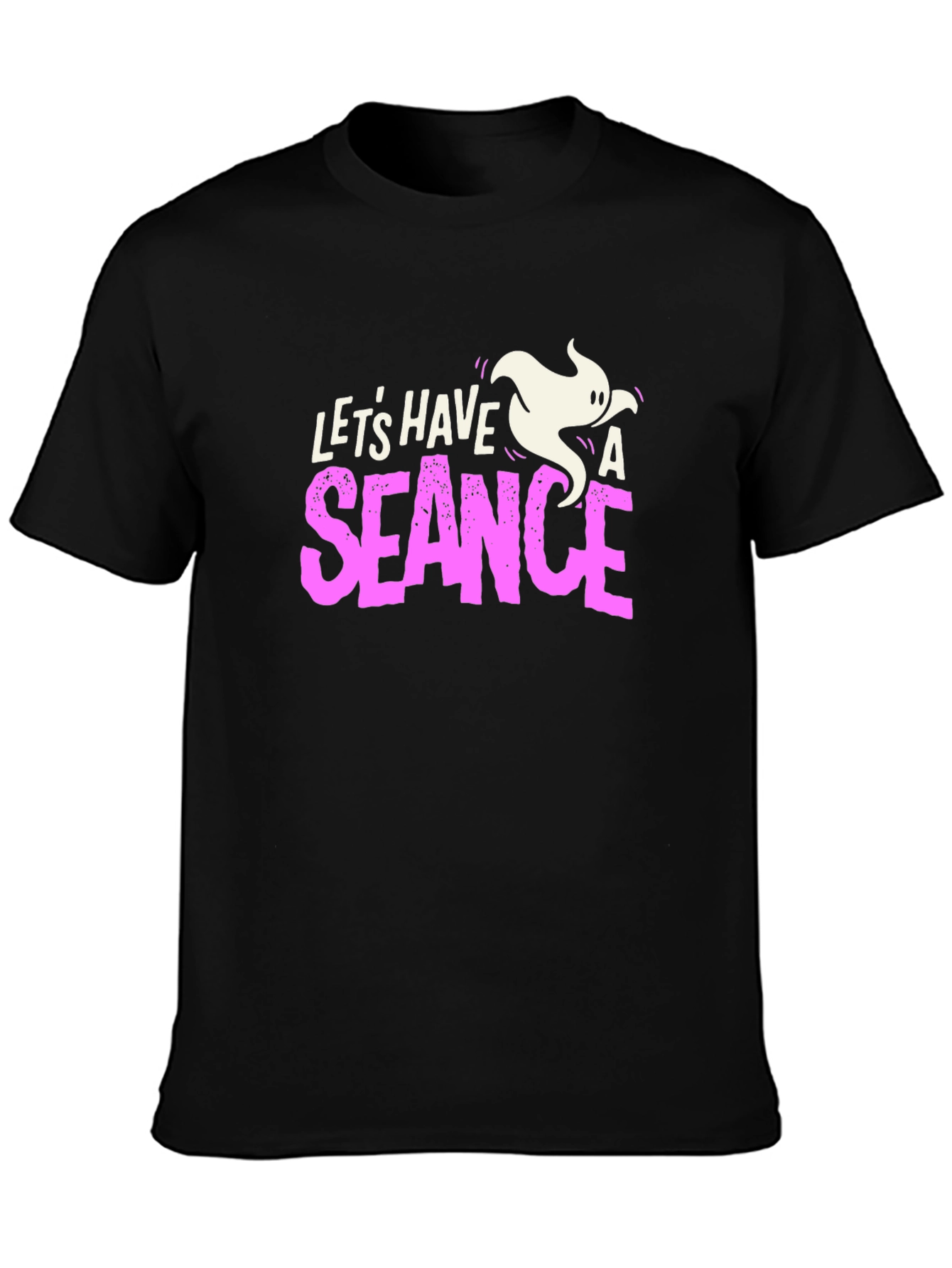 Lets Have a Seance Black Graphic Tee
