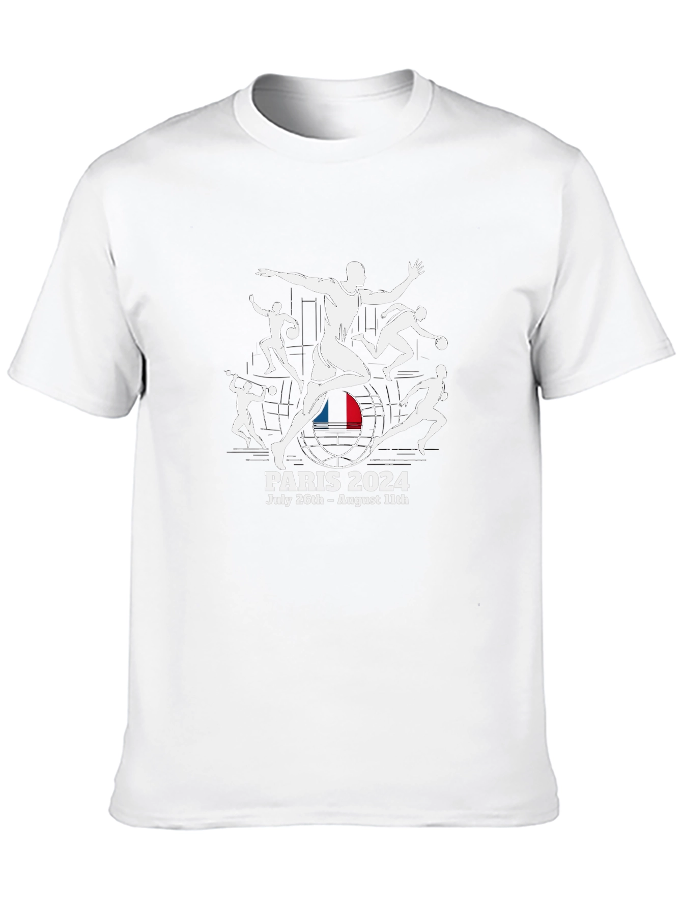 Paris 2024 Olympics Black T-Shirt