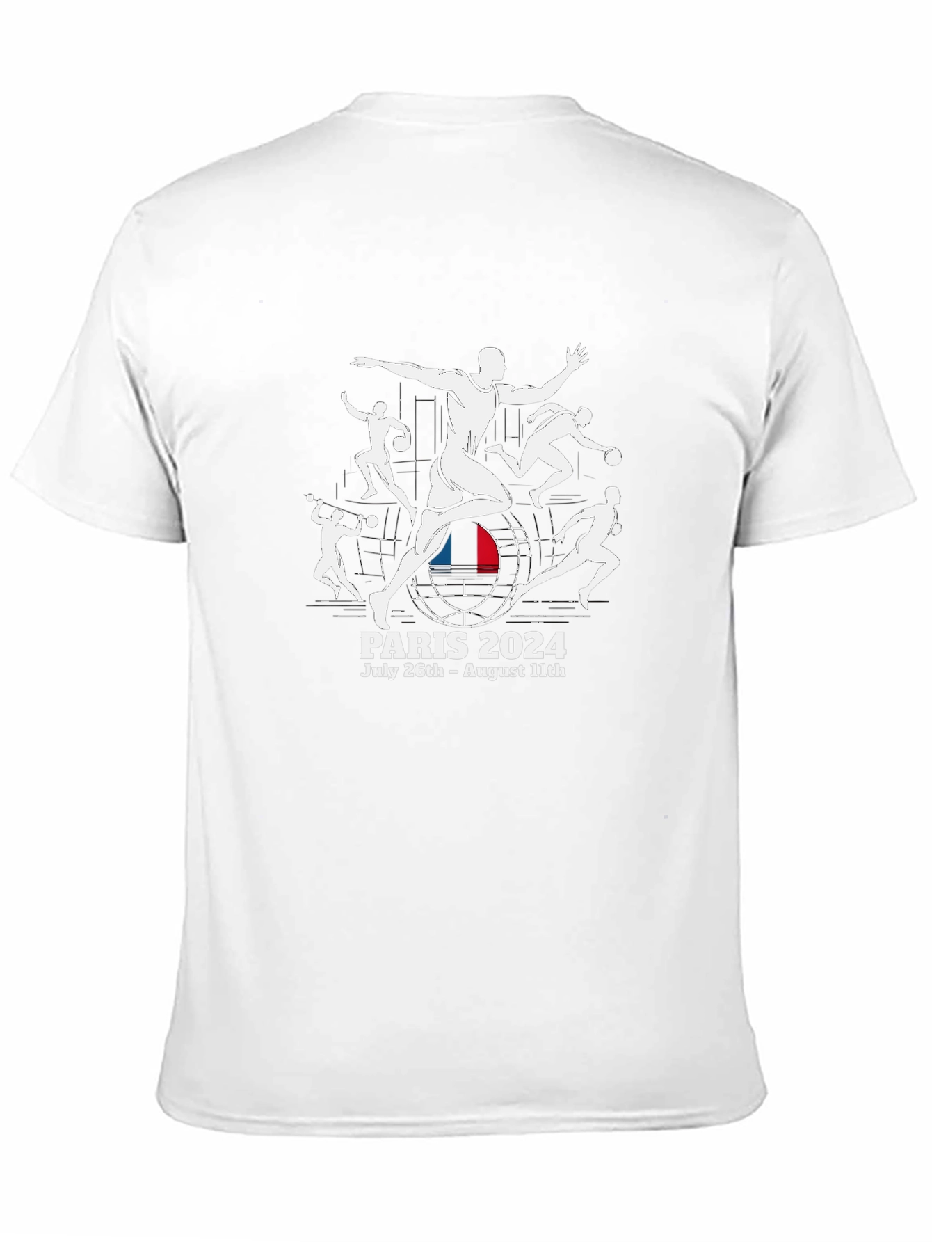 Paris 2024 Olympics Black T-Shirt