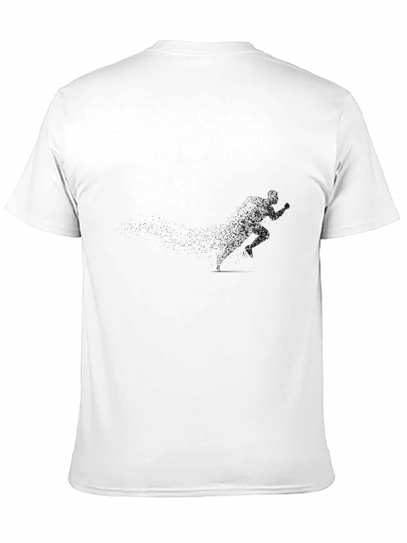 Black Runner Graphic Tee - Athlete Style