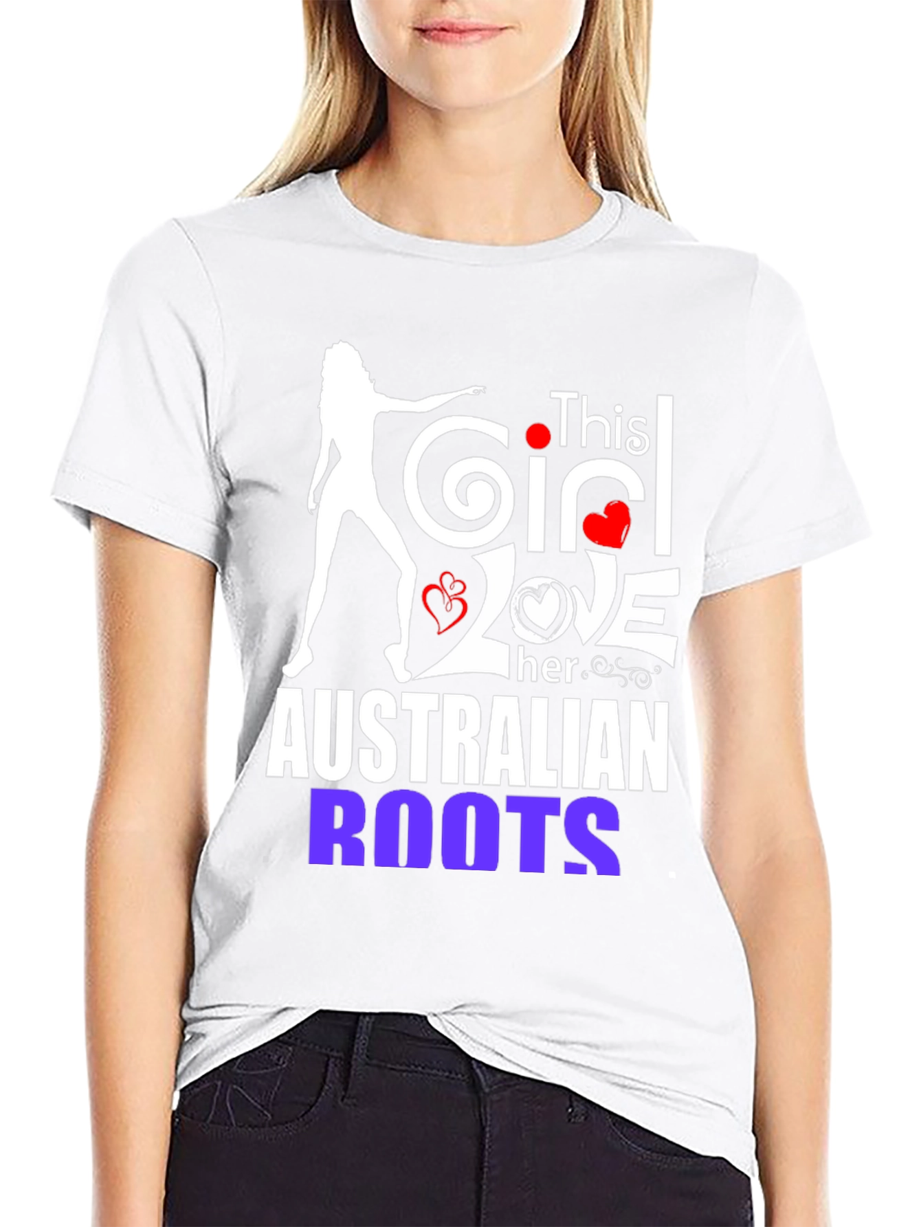 Australian Roots Girls Love T-Shirt