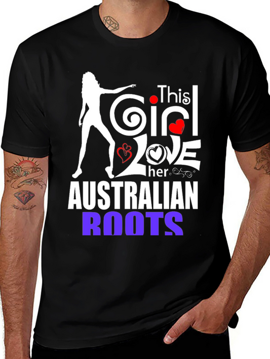 Australian Roots Girls Love T-Shirt