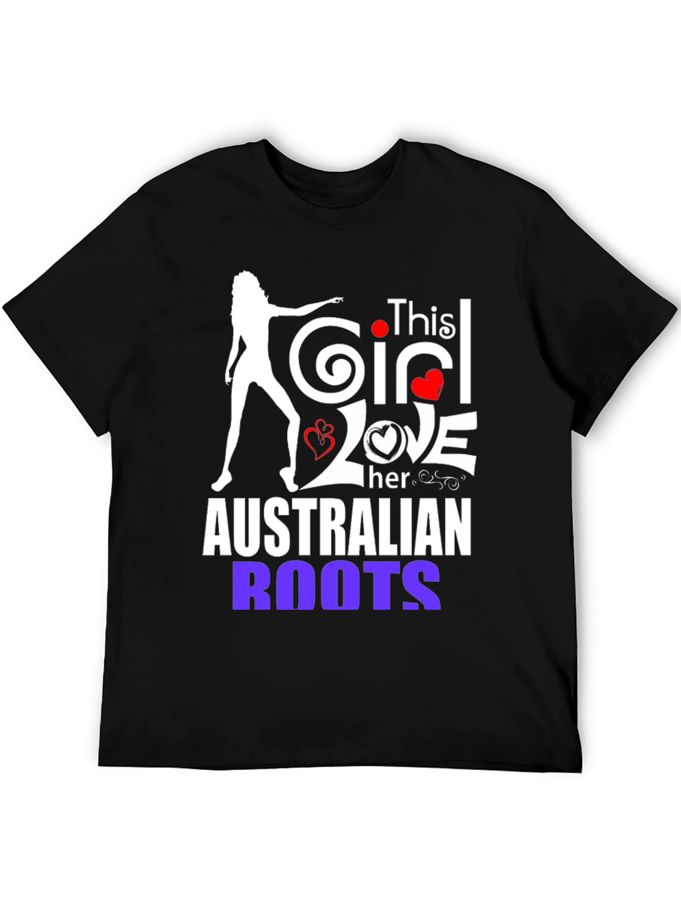 Australian Roots Girls Love T-Shirt