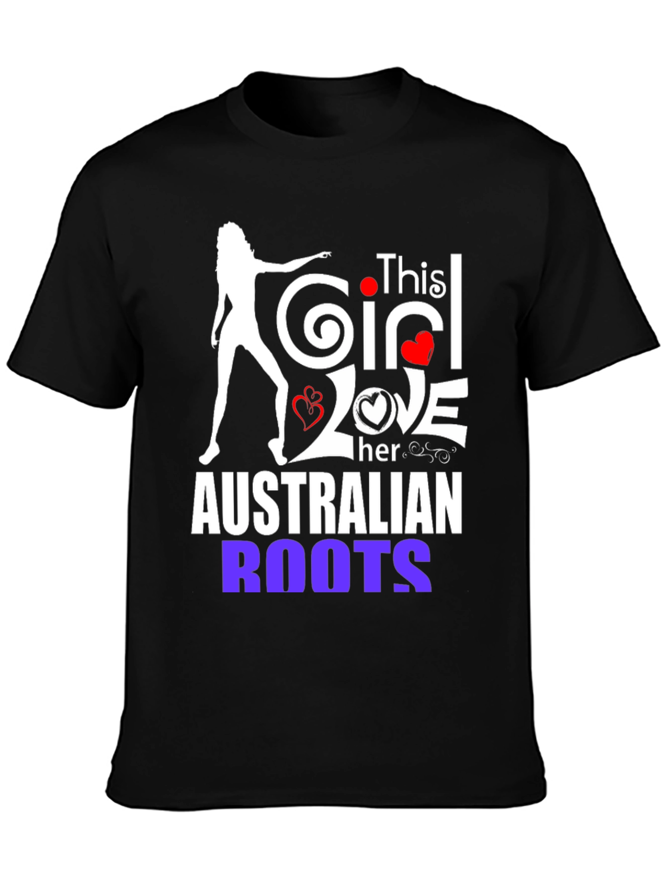 Australian Roots Girls Love T-Shirt