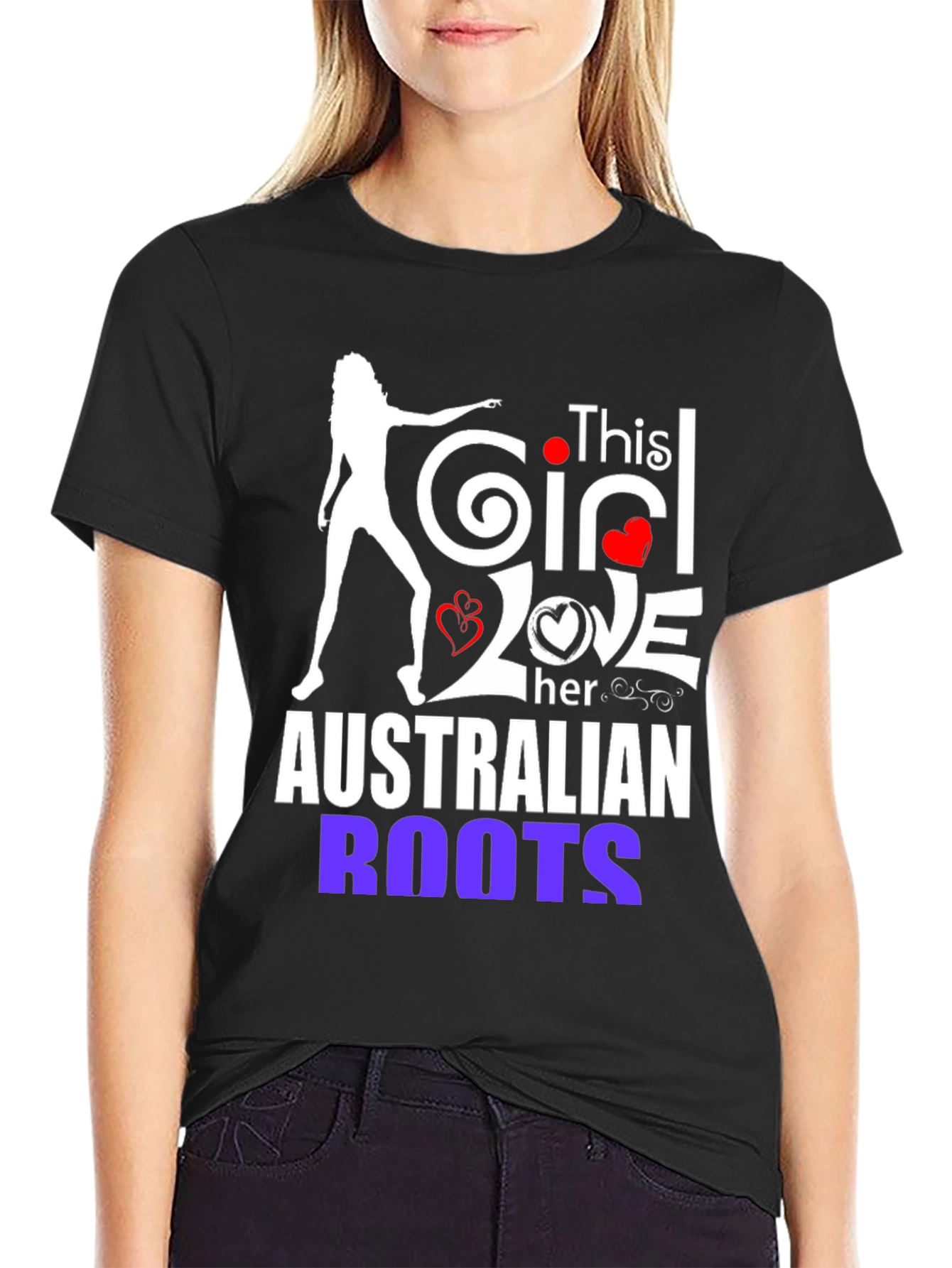 Australian Roots Girls Love T-Shirt