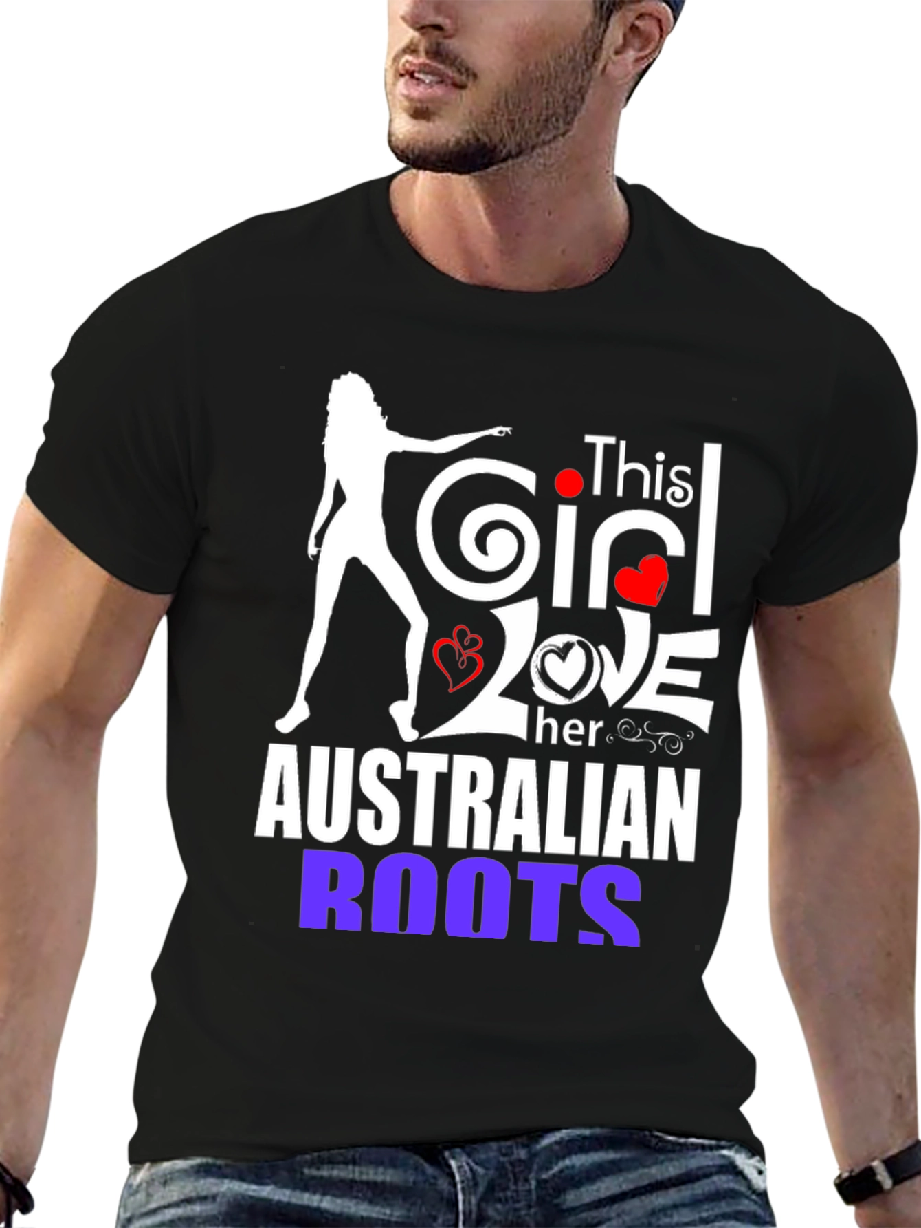 Australian Roots Girls Love T-Shirt