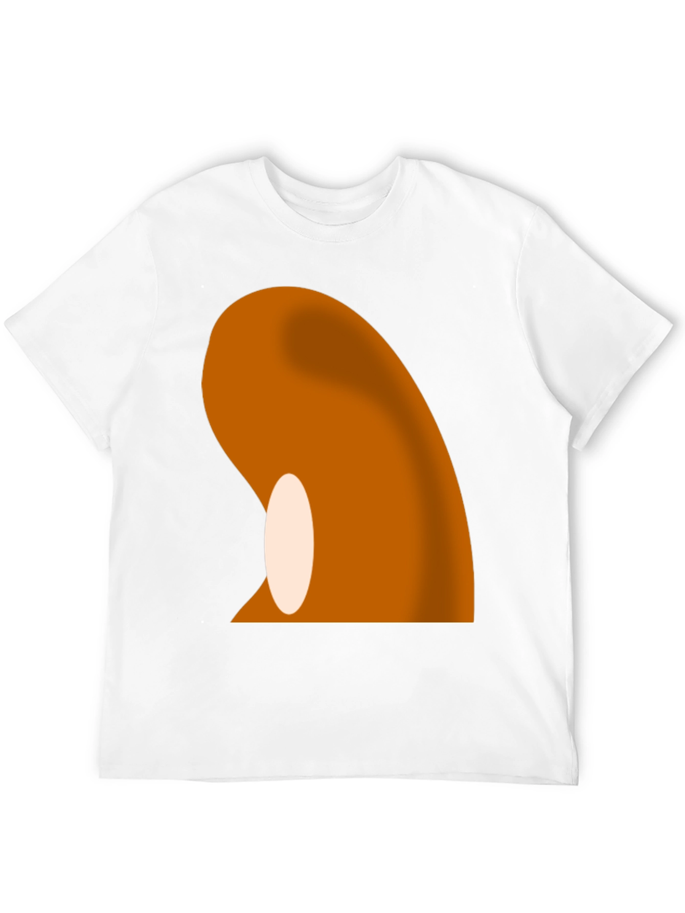 Abstract Graphic Black T-Shirt