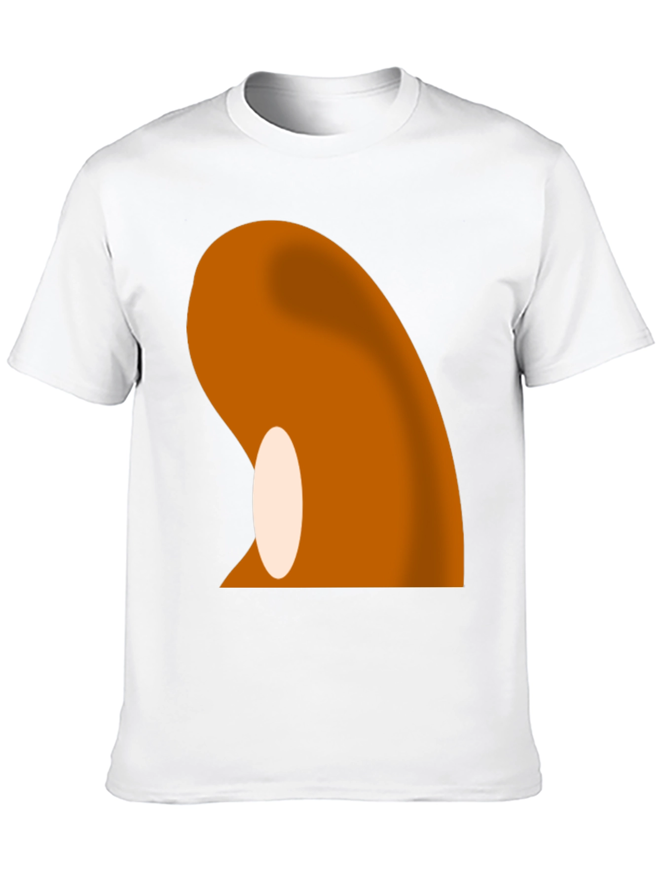 Abstract Graphic Black T-Shirt