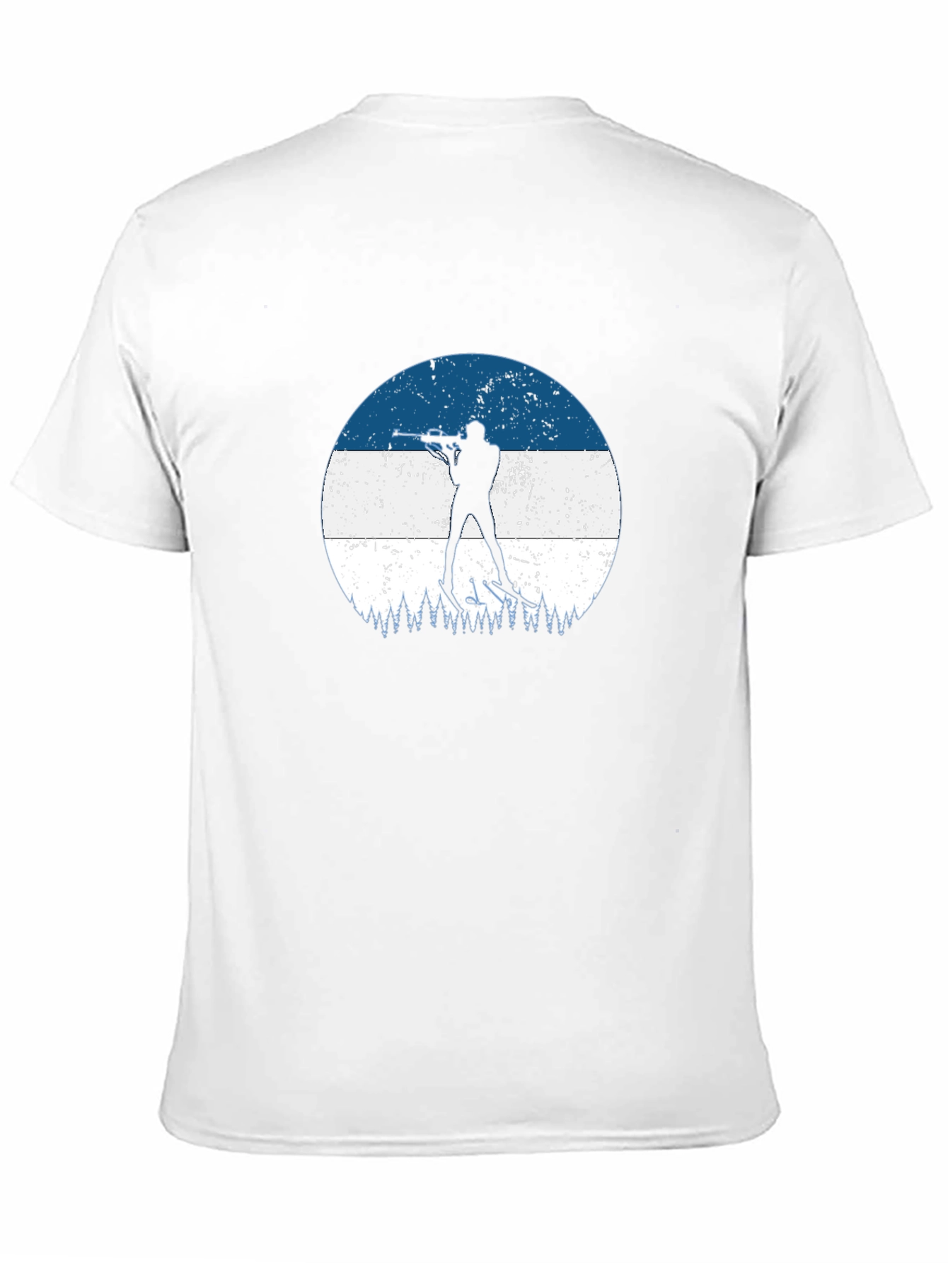 Biathlon Silhouette Black T-Shirt