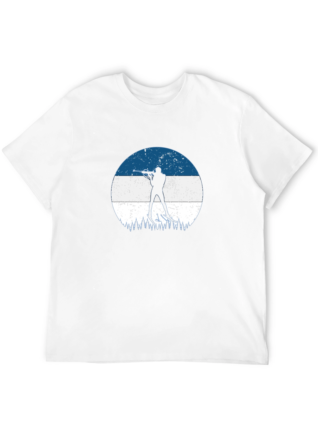 Biathlon Silhouette Black T-Shirt