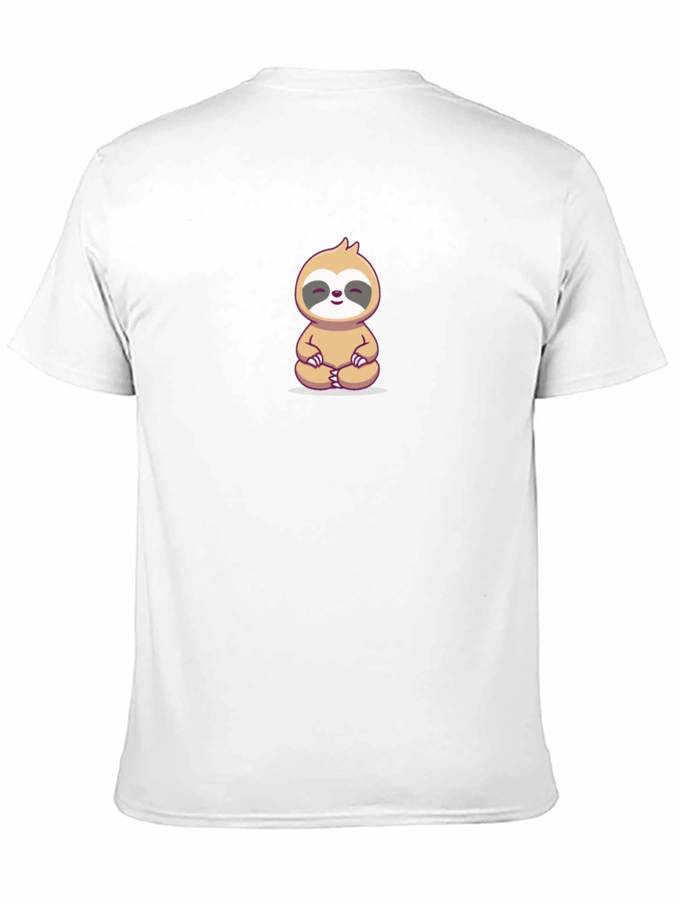 Meditating Sloth Graphic Tee - Relaxed Fit