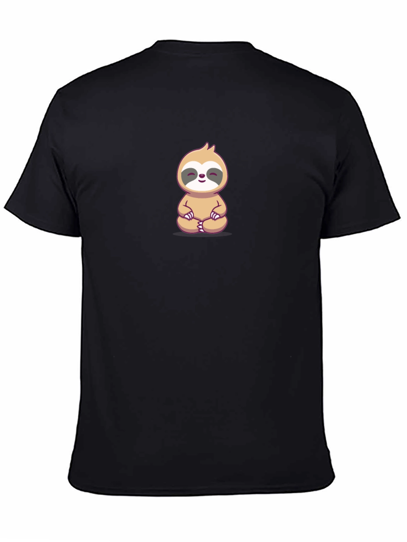 Meditating Sloth Graphic Tee - Relaxed Fit