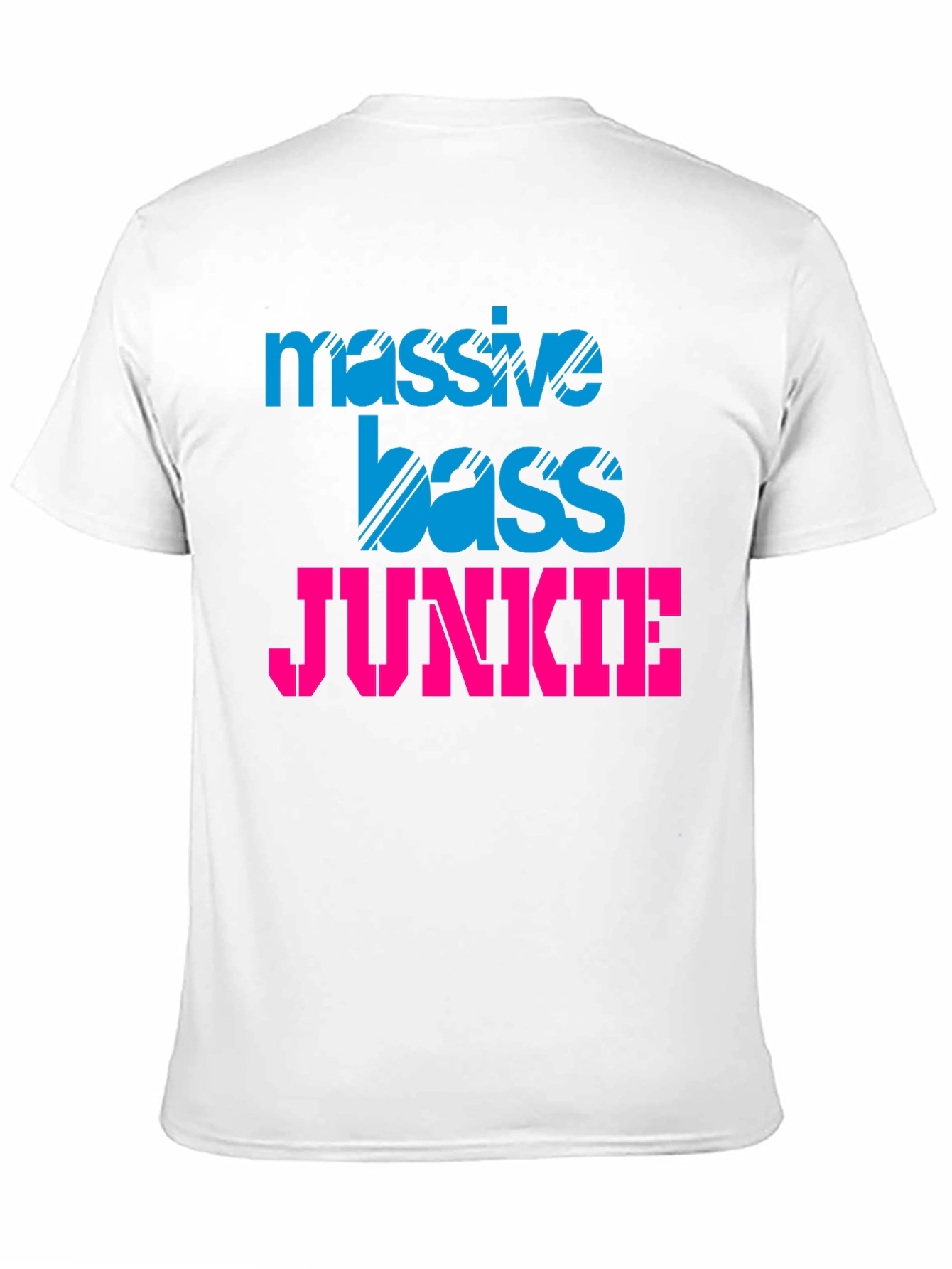 Massive Bass Junkie Black Graphic Tee