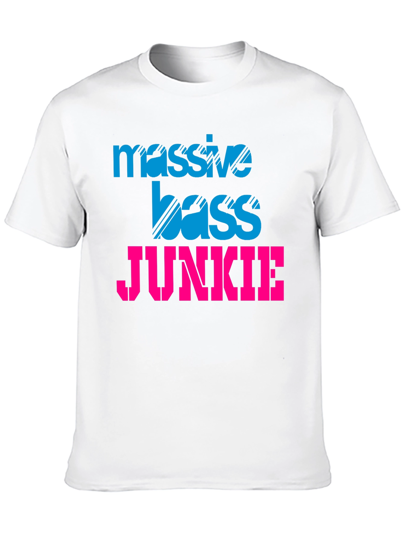 Massive Bass Junkie Black Graphic Tee