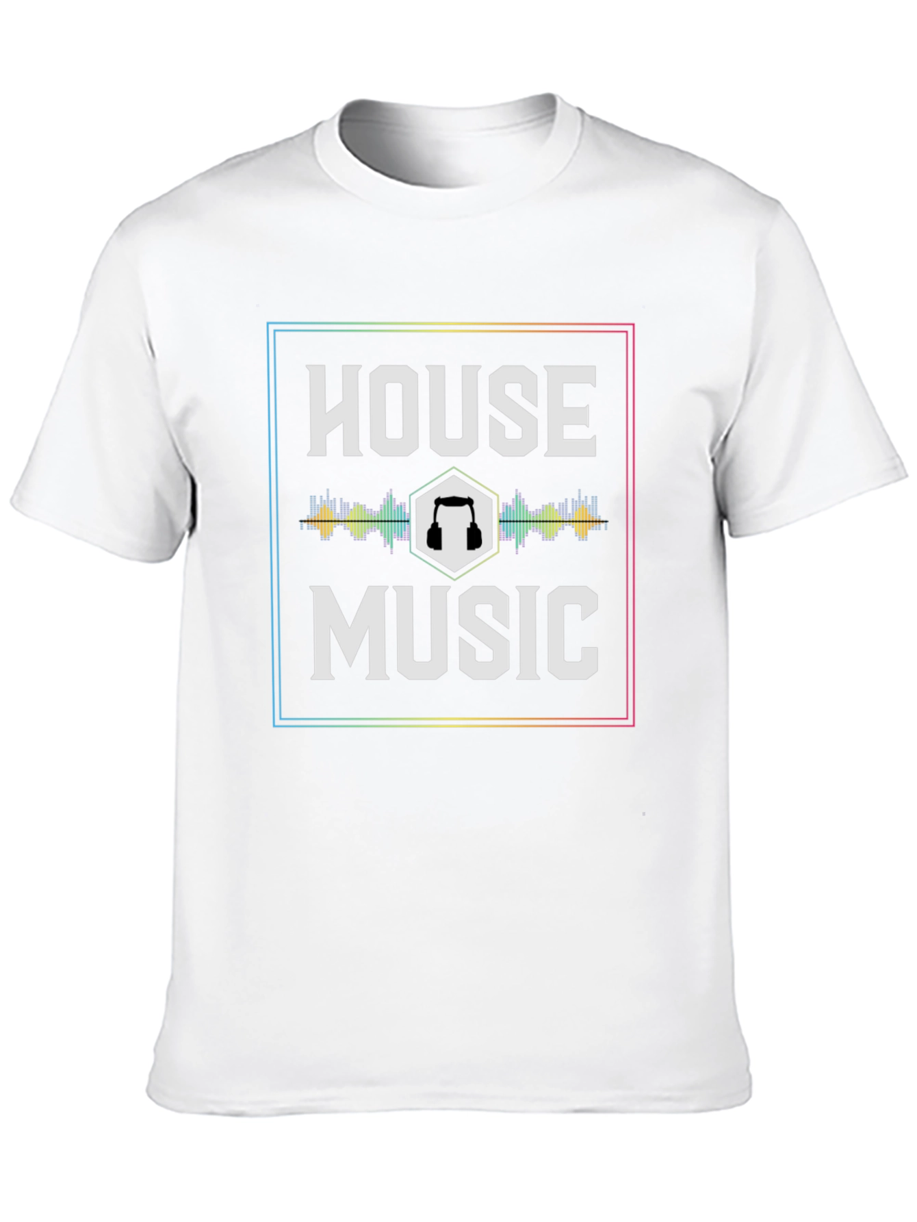 House Music Graphic T-Shirt - EDM DJ Party Tee
